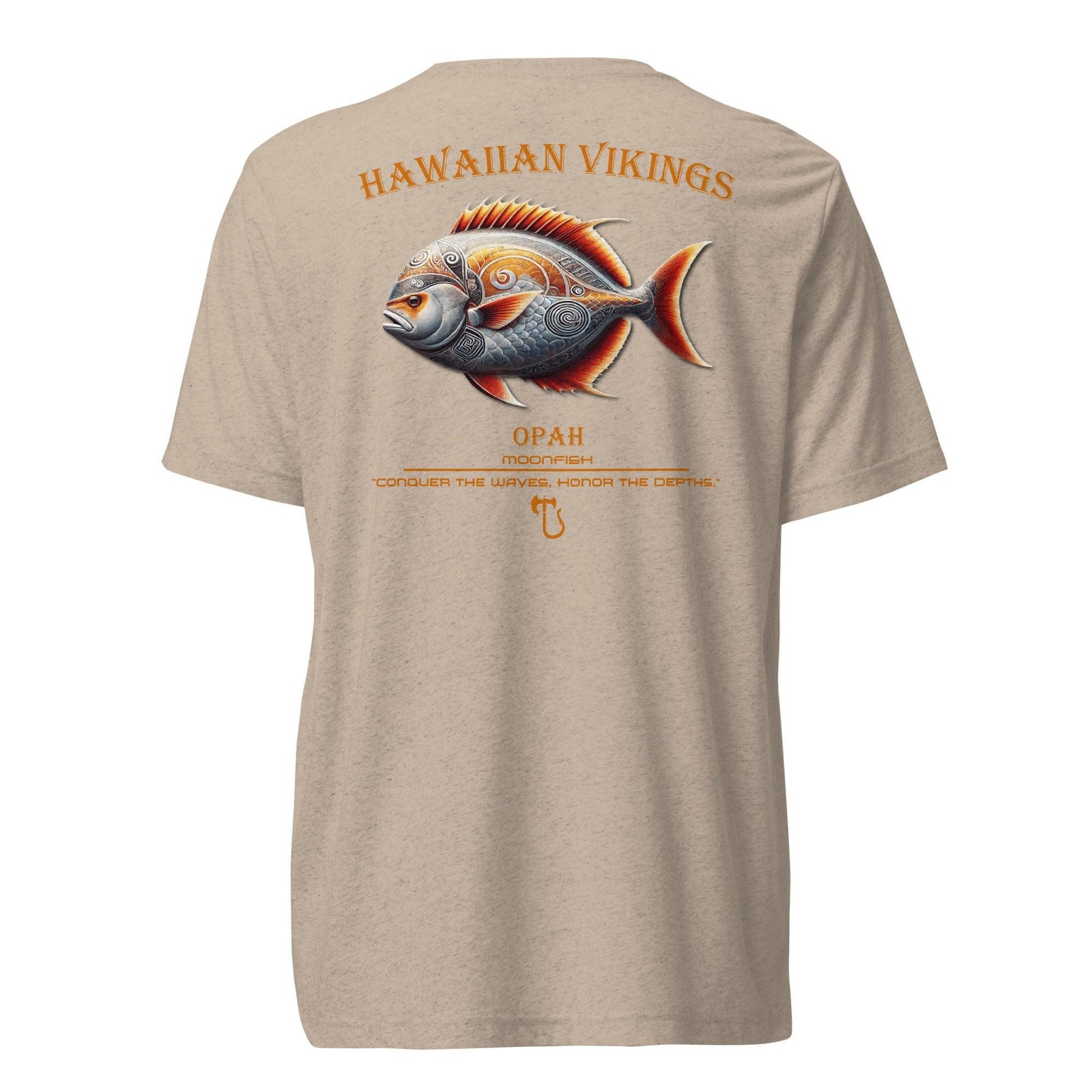 Moonfish Tri-Blend Short Sleeve T-Shirt - Hawaiian Vikings