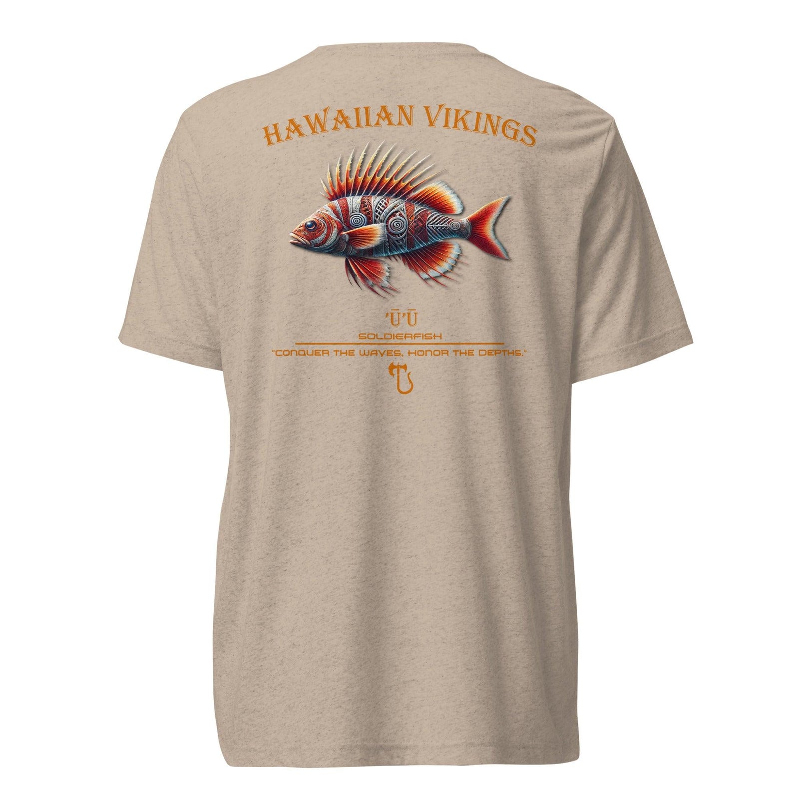 Soldierfish Tri-Blend Short Sleeve T-Shirt - Hawaiian Vikings