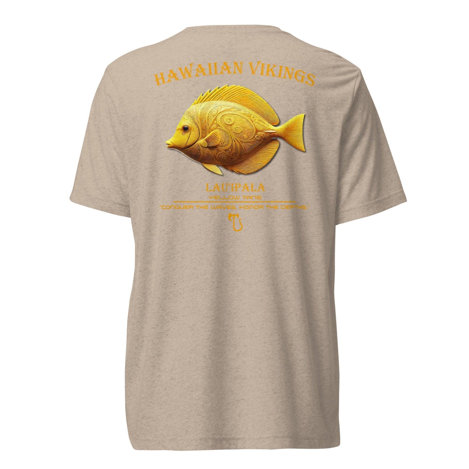 Yellow Tang Tri-Blend Short Sleeve T-Shirt - Hawaiian Vikings