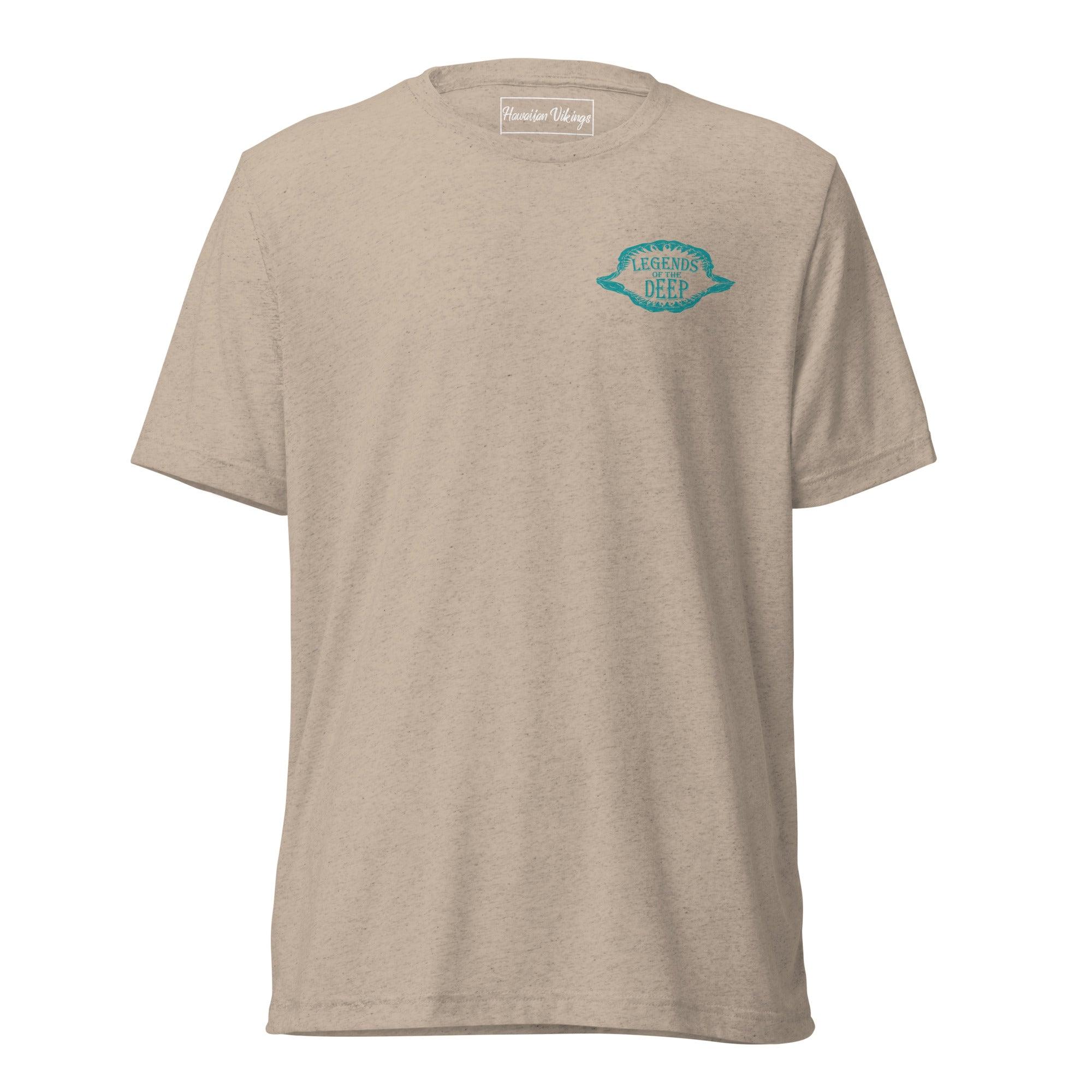 Dragonfish Tri-Blend Short Sleeve T-Shirt - Hawaiian Vikings