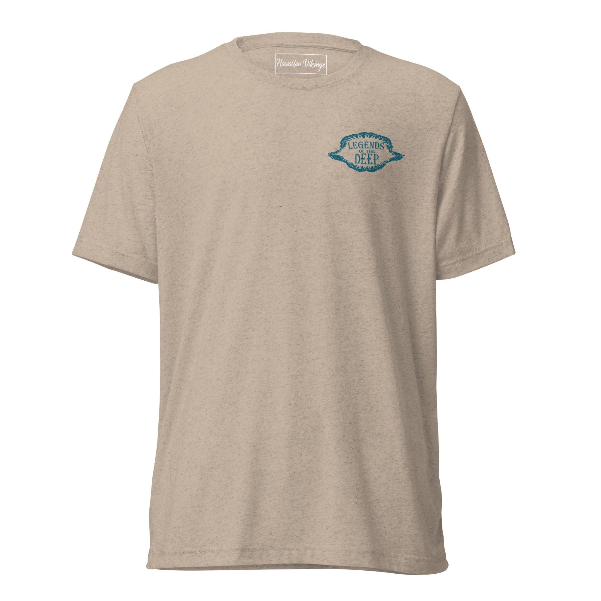 Common Thresher Shark Tri-Blend Short Sleeve T-Shirt - Hawaiian Vikings