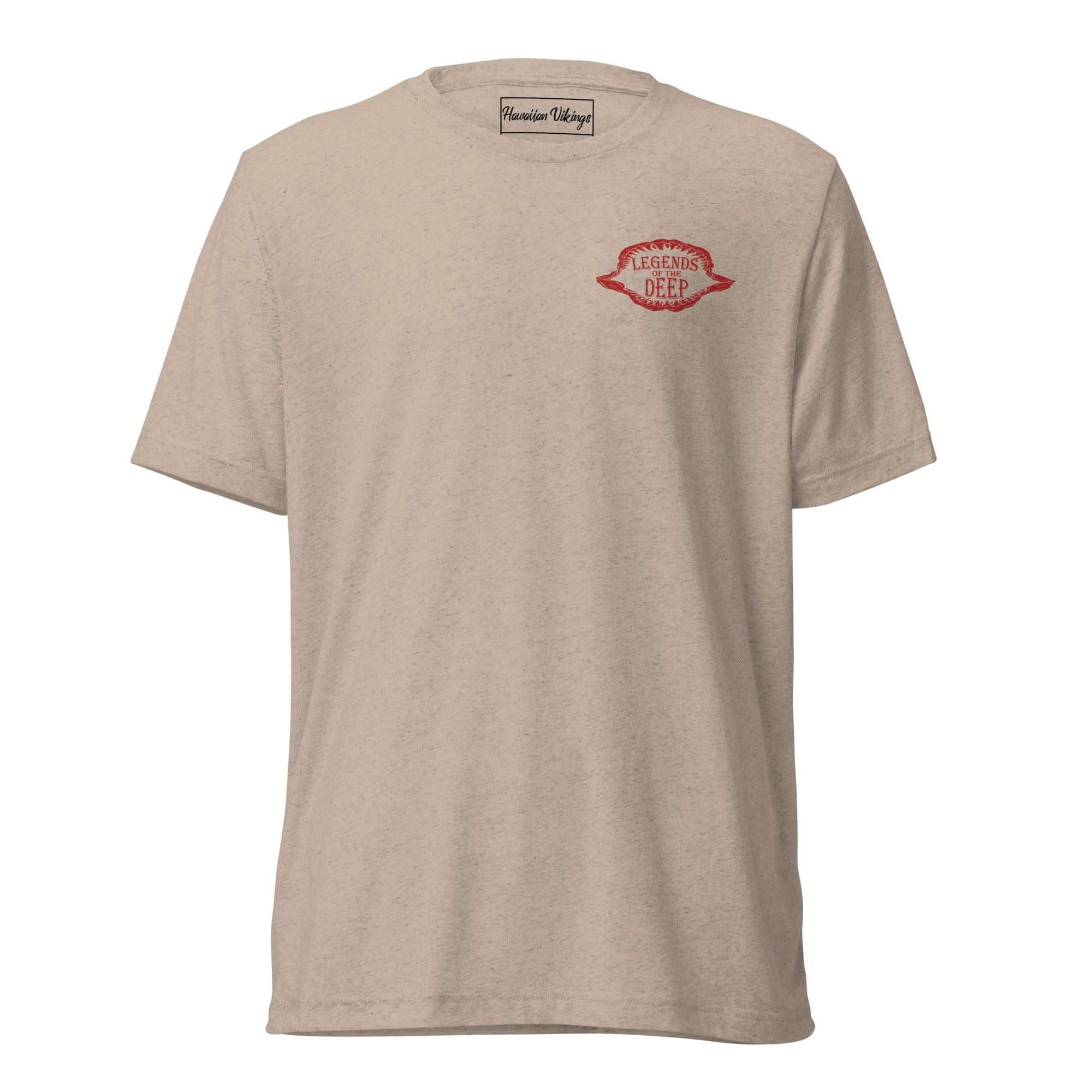 Hawaiian Red Crab Tri-Blend Short Sleeve T-Shirt - Hawaiian Vikings