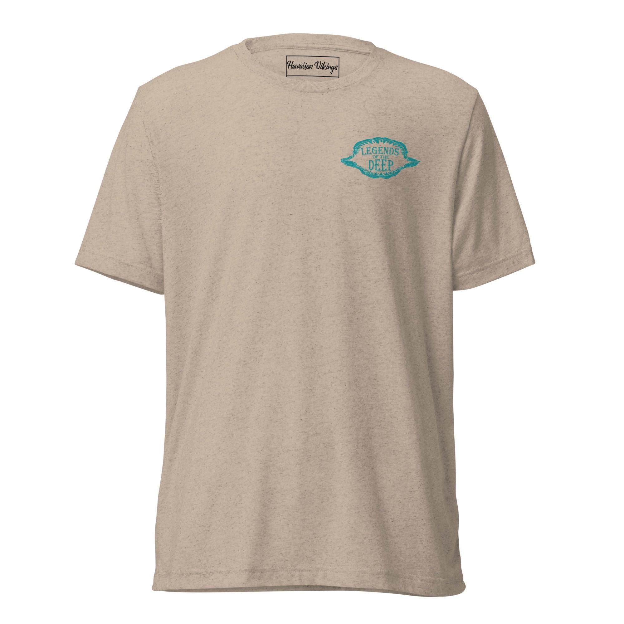 Spotted Pufferfish Tri-Blend Short Sleeve T-Shirt - Hawaiian Vikings