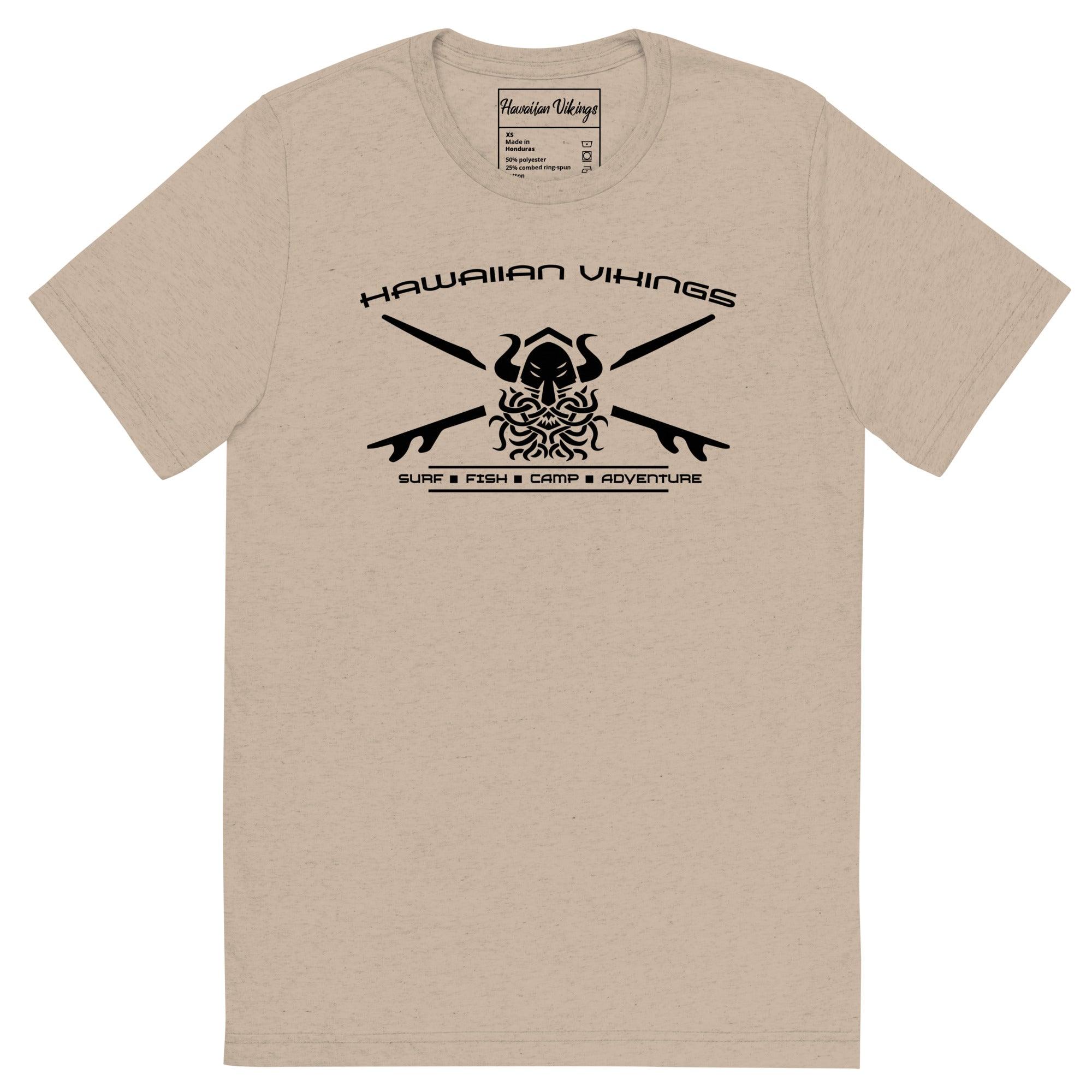 Viking Helm T-Shirt - Hawaiian Vikings