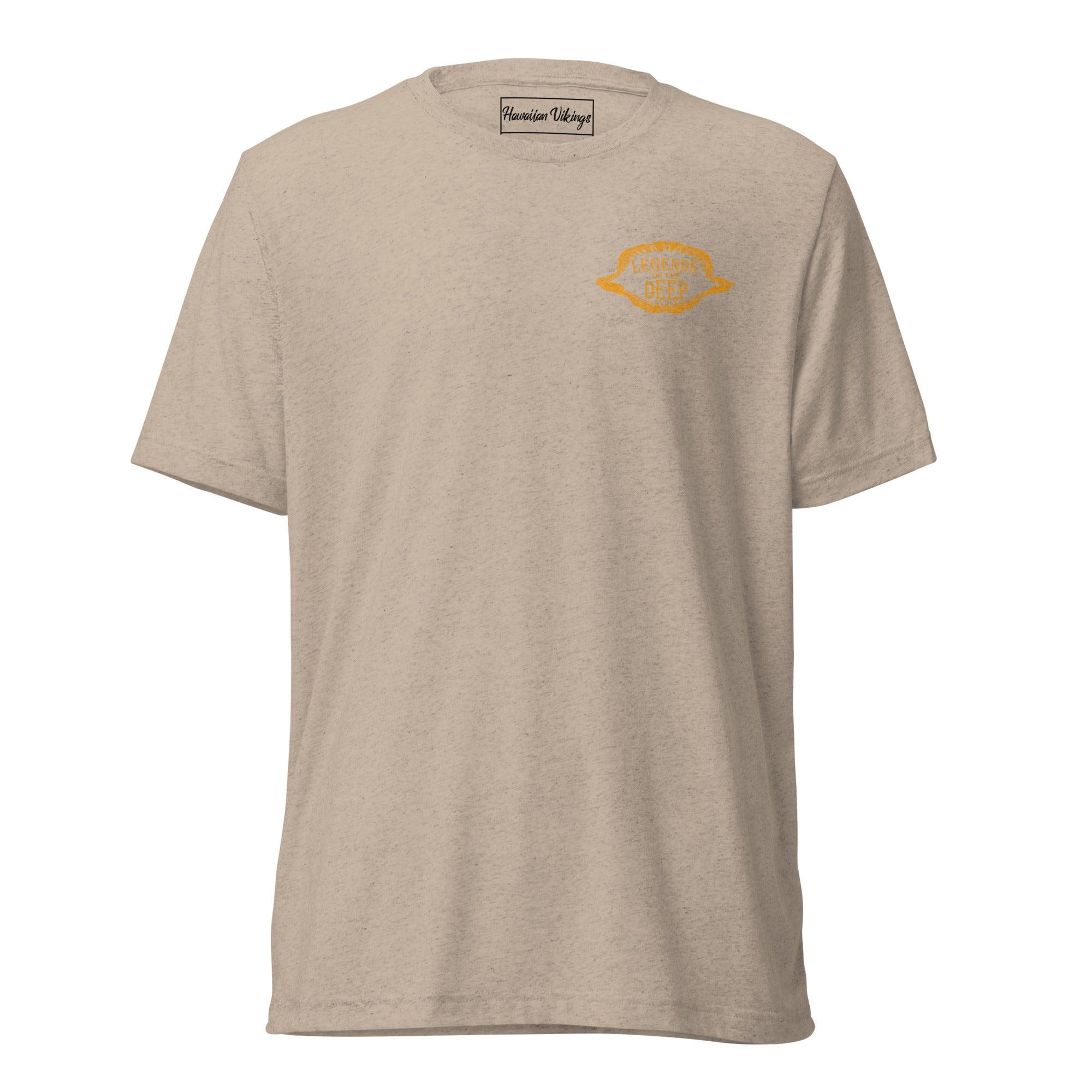 Manybar Goatfish Tri-Blend Short Sleeve T-Shirt - Hawaiian Vikings