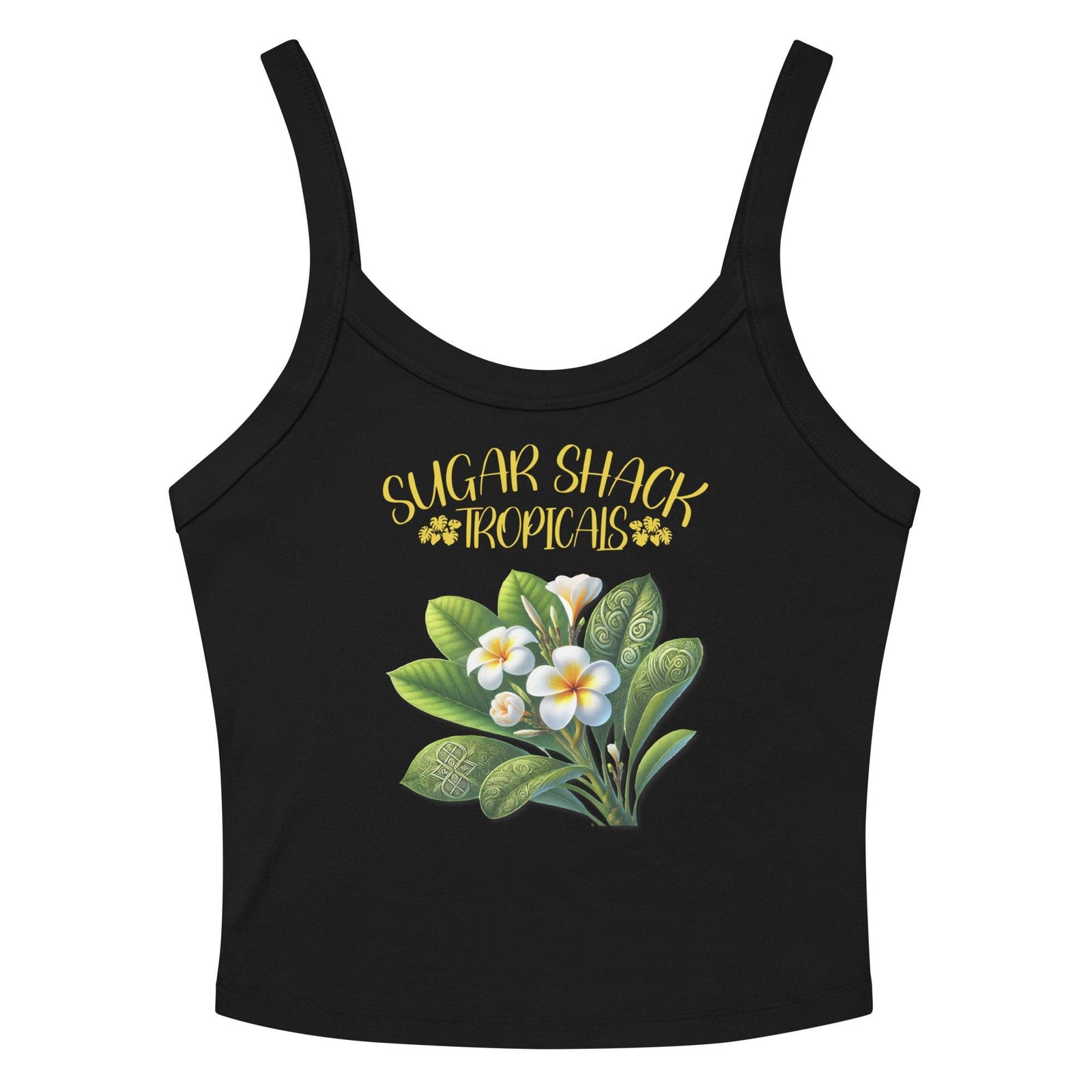 Plumeria Women’s micro-rib tank top - Hawaiian Vikings