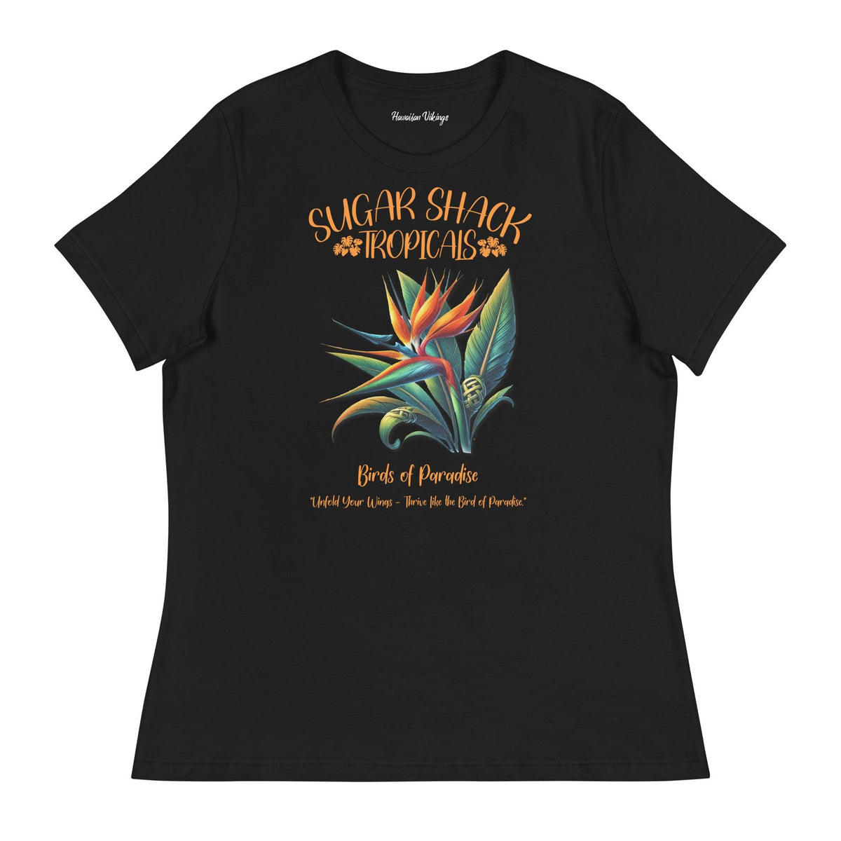 Bird Of Paradise Women&#39;s Relaxed T-Shirt - Hawaiian Vikings