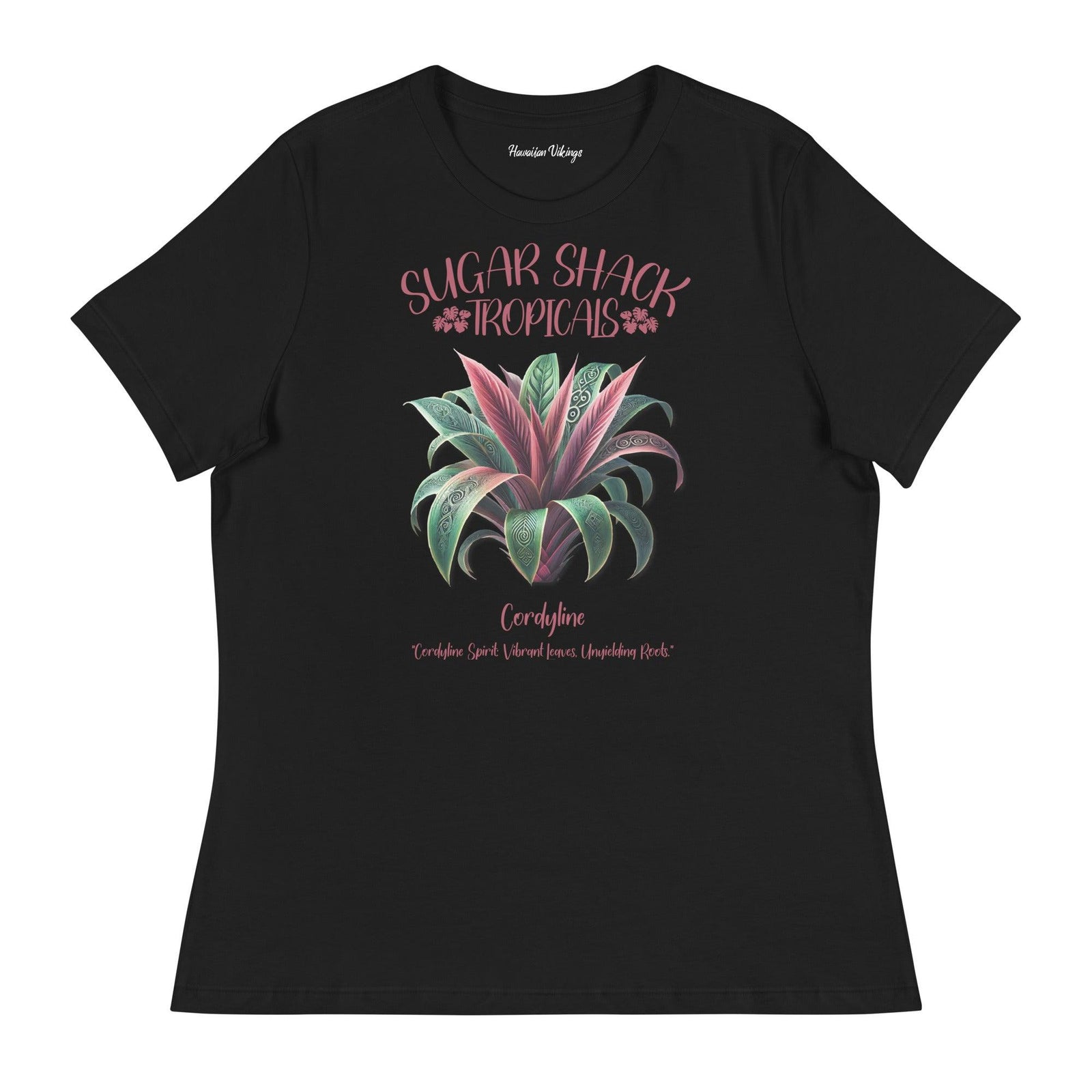 Cordyline Women's Relaxed T-Shirt - Hawaiian Vikings