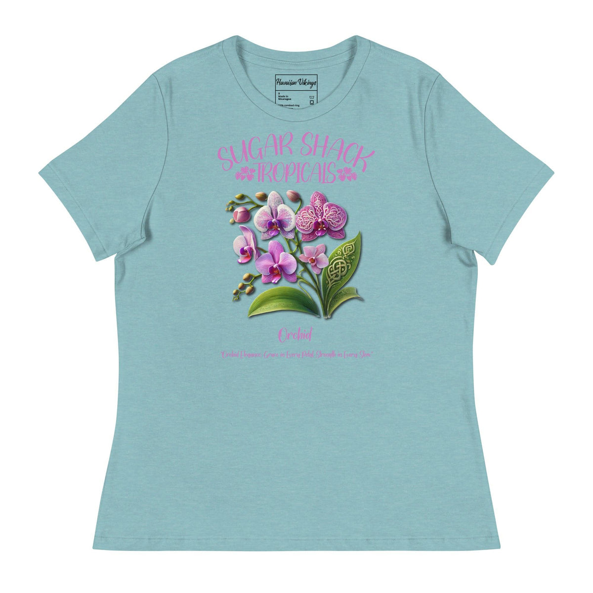 Orchid Women's Relaxed T-Shirt - Hawaiian Vikings