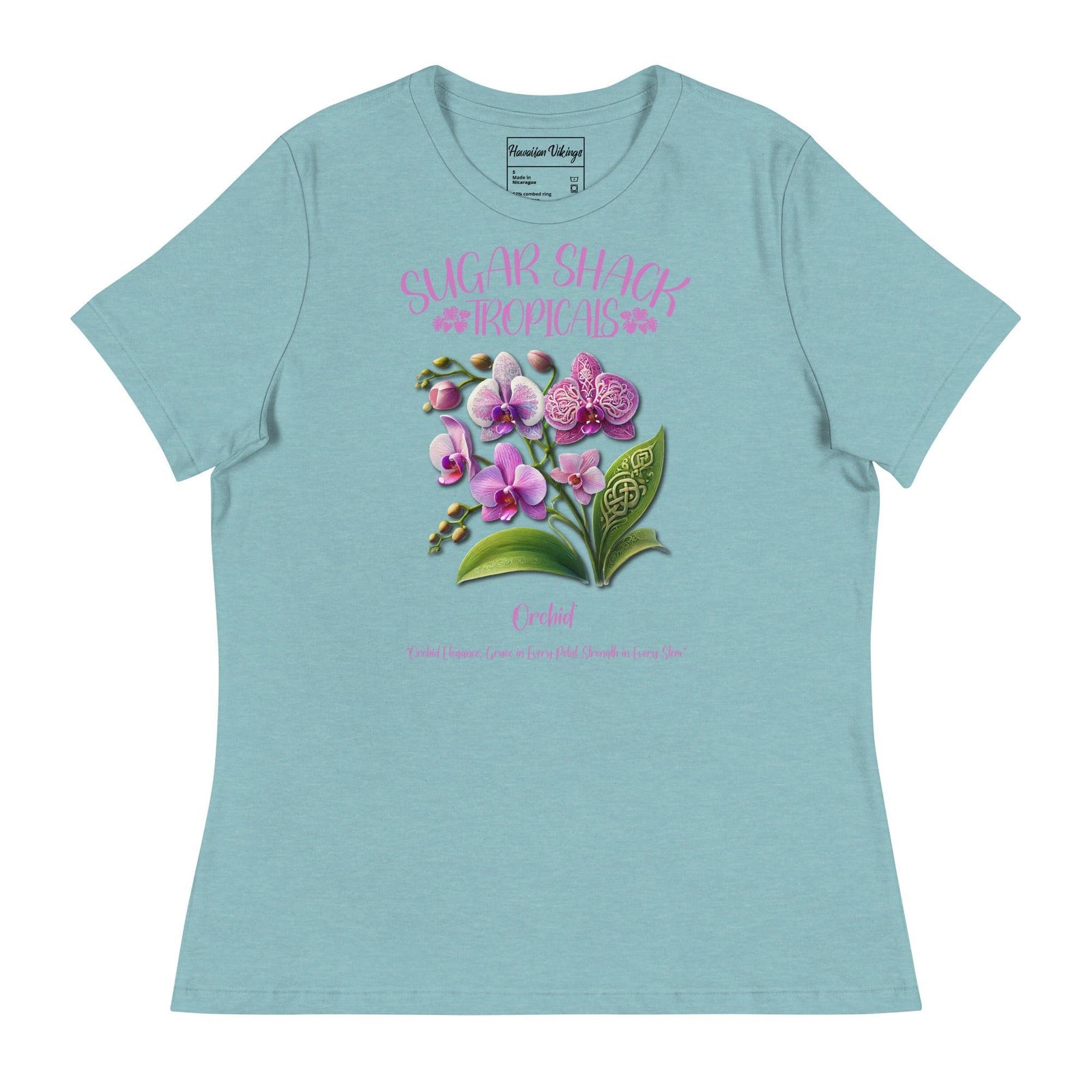 Orchid Women's Relaxed T-Shirt - Hawaiian Vikings