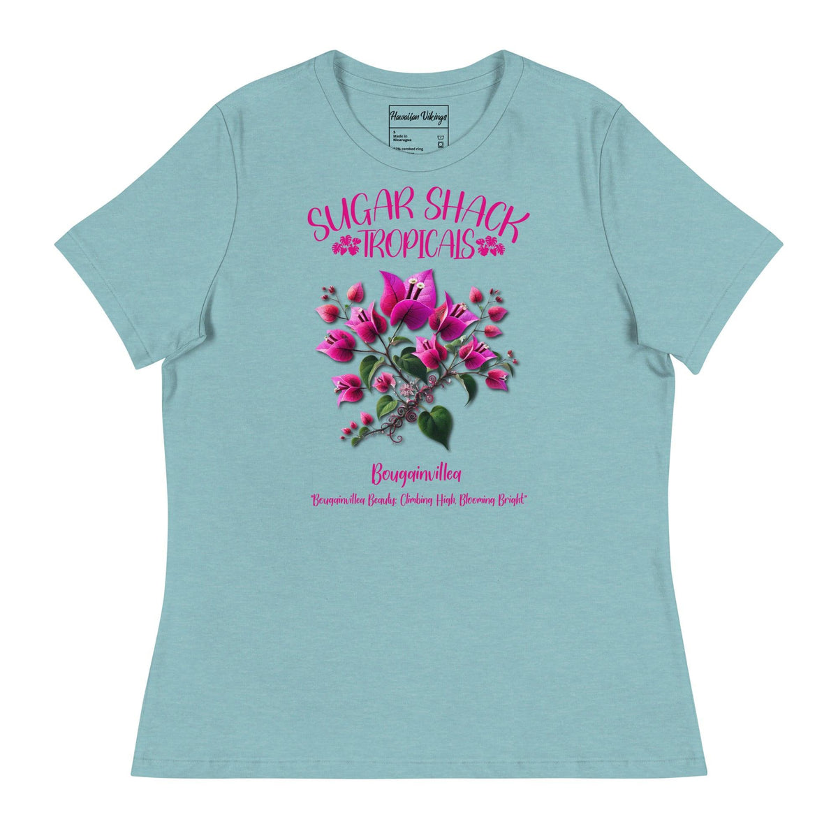 Bougainvillea Women's Relaxed T-Shirt - Hawaiian Vikings