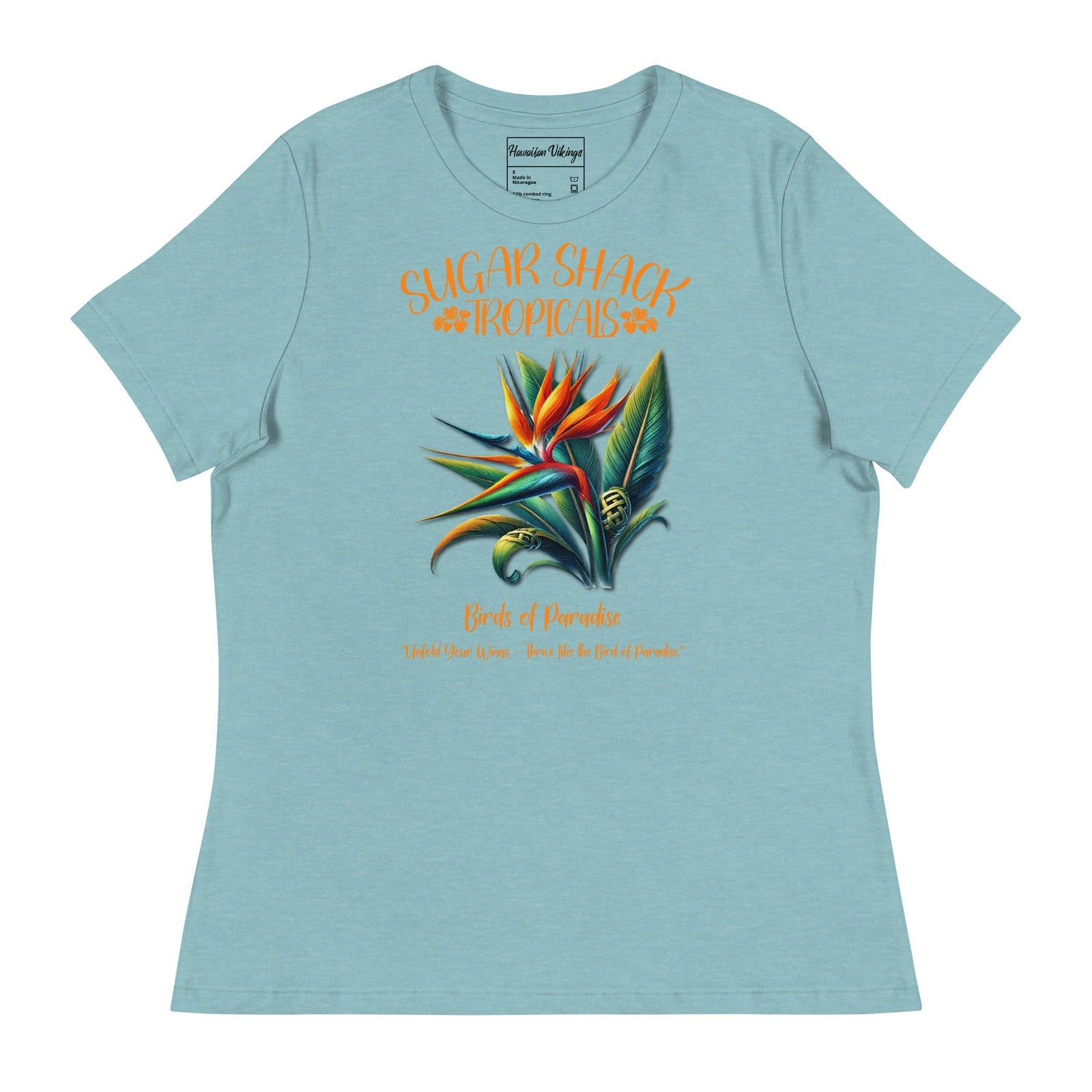 Bird Of Paradise Women's Relaxed T-Shirt - Hawaiian Vikings