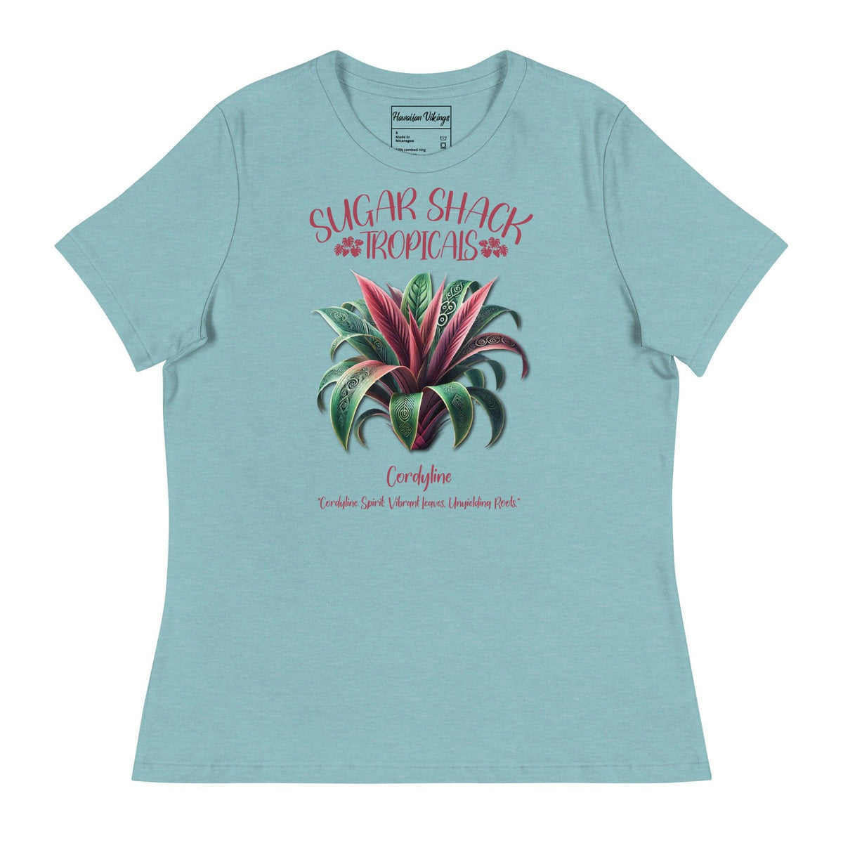 Cordyline Women's Relaxed T-Shirt - Hawaiian Vikings