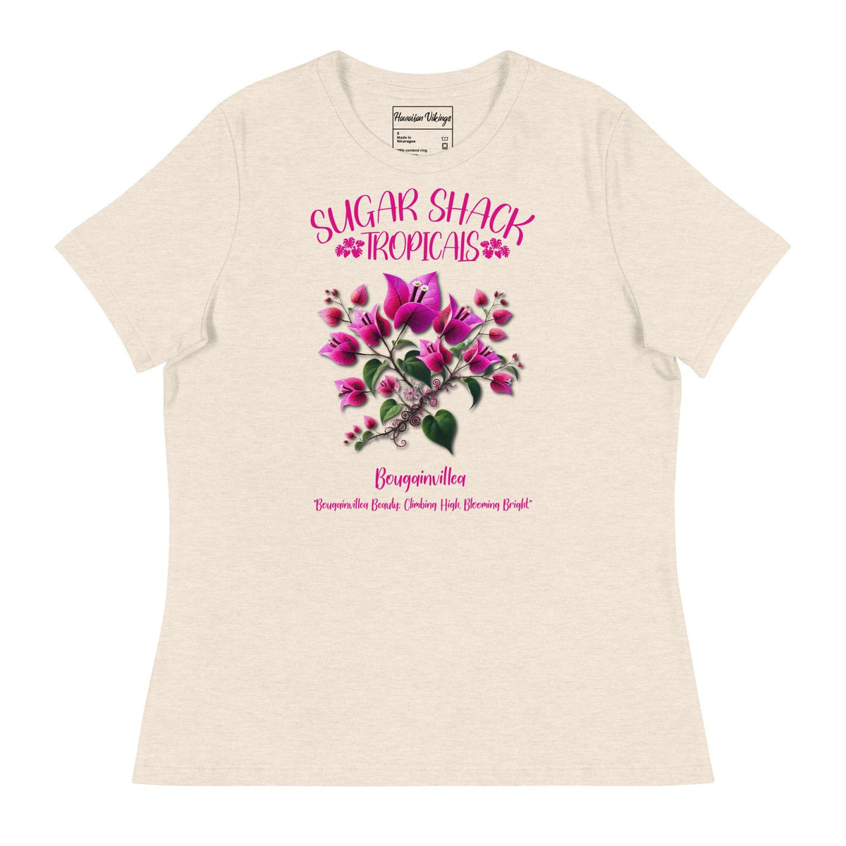 Bougainvillea Women&#39;s Relaxed T-Shirt - Hawaiian Vikings