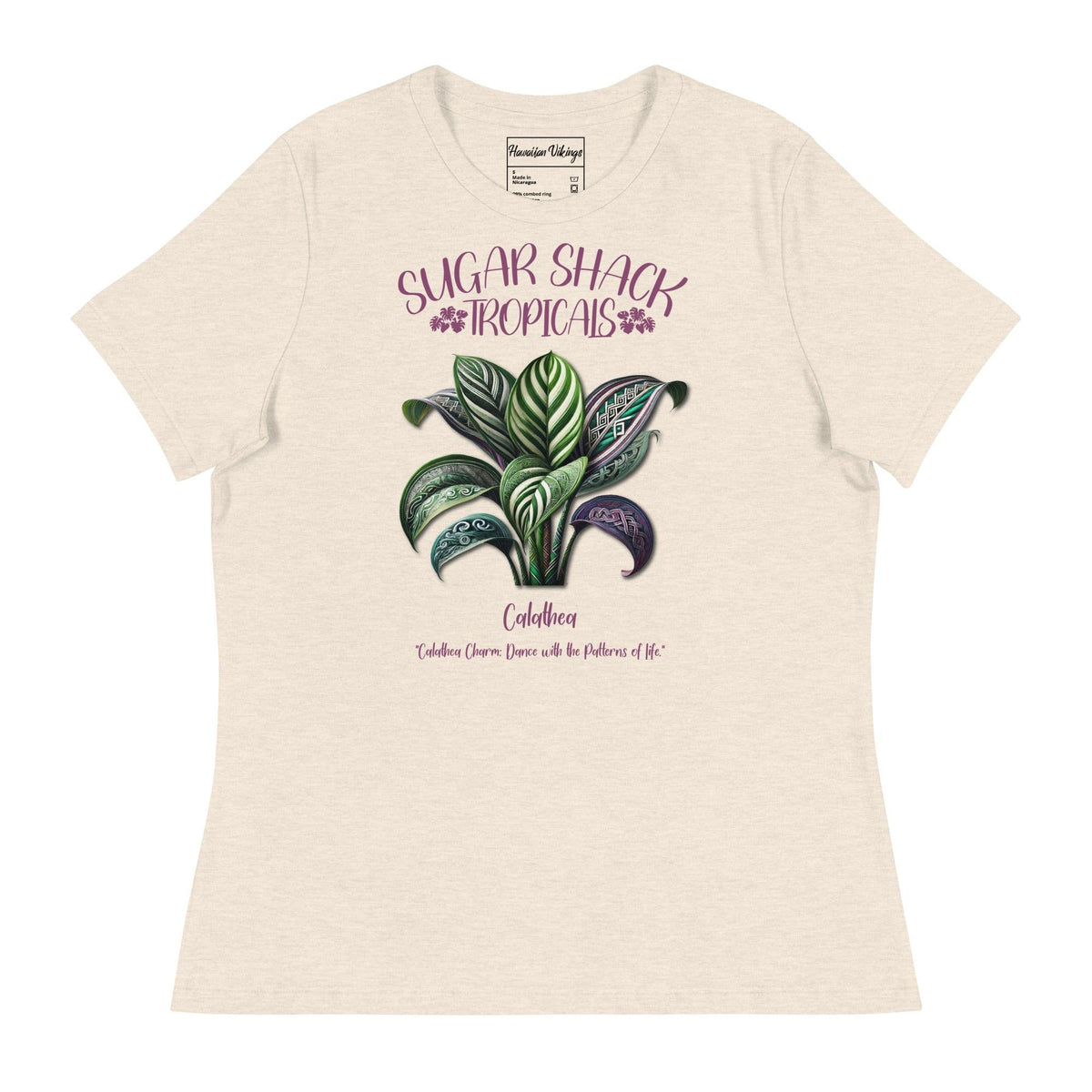 Calathea Women's Relaxed T-Shirt - Hawaiian Vikings