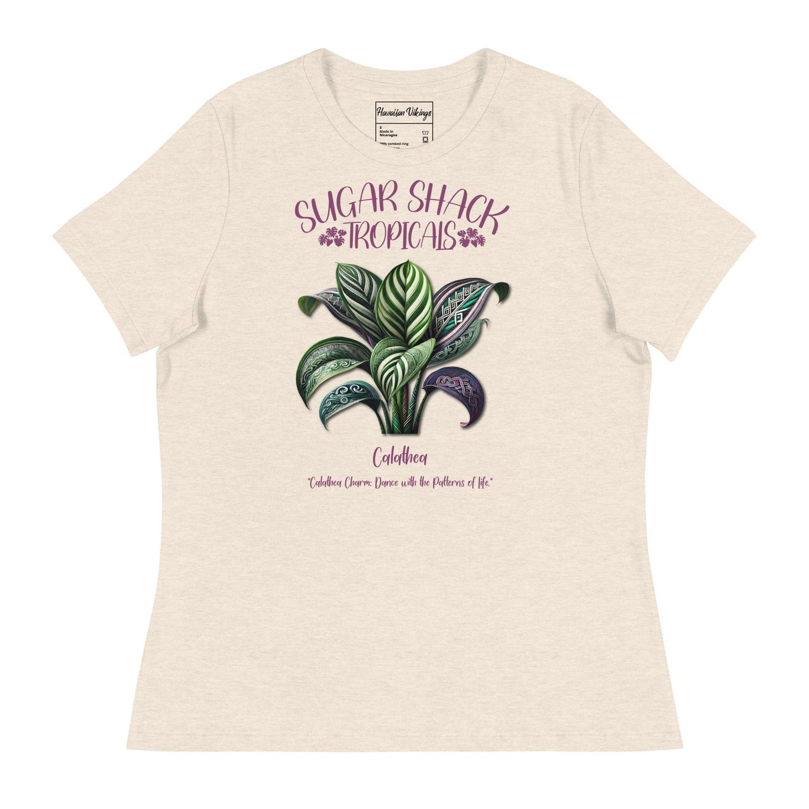 Calathea Women's Relaxed T-Shirt - Hawaiian Vikings