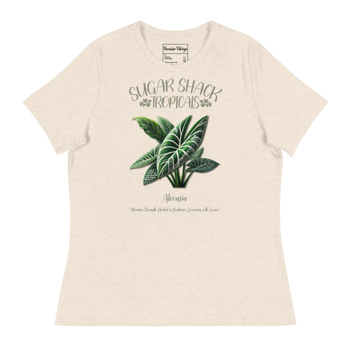 Alocasia Women's Relaxed T-Shirt - Hawaiian Vikings
