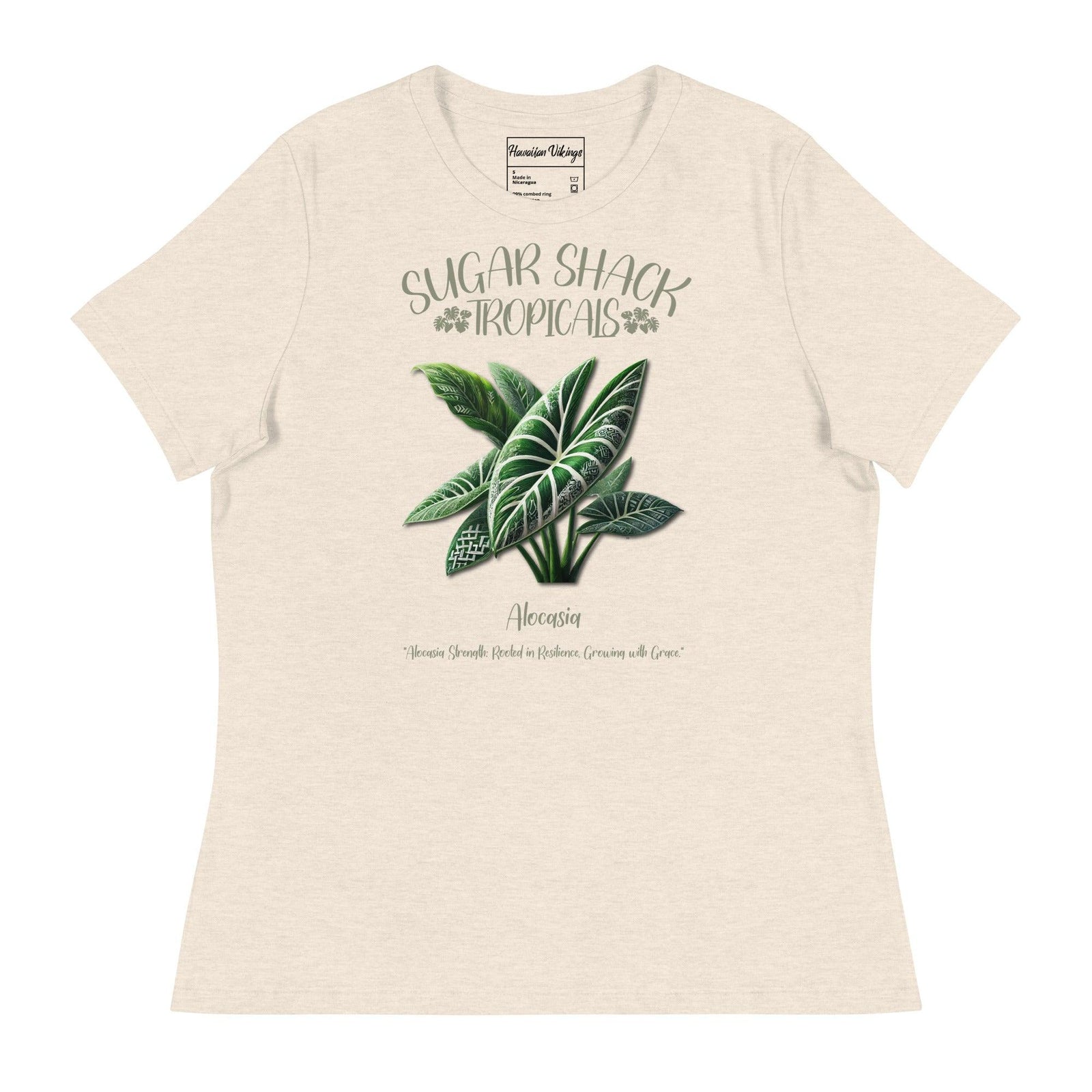 Alocasia Women's Relaxed T-Shirt - Hawaiian Vikings