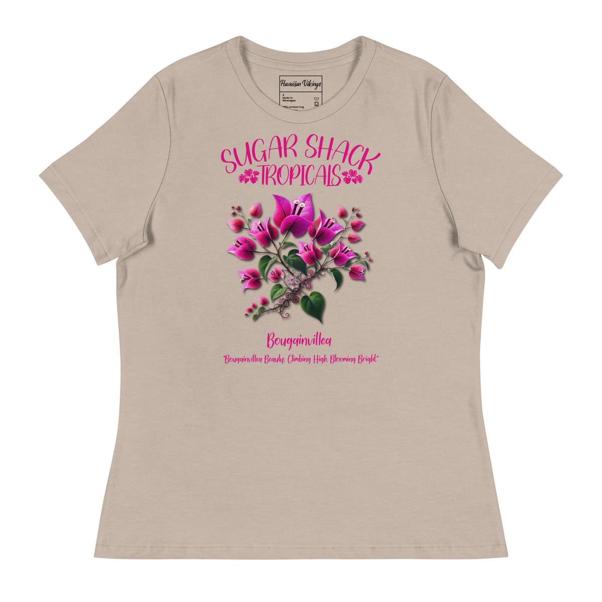Bougainvillea Women's Relaxed T-Shirt - Hawaiian Vikings