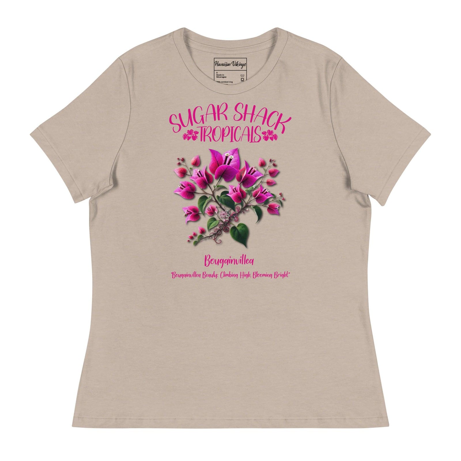 Bougainvillea Women's Relaxed T-Shirt - Hawaiian Vikings