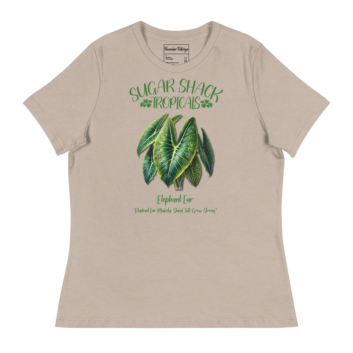 Elephant Ear Women&#39;s Relaxed T-Shirt - Hawaiian Vikings