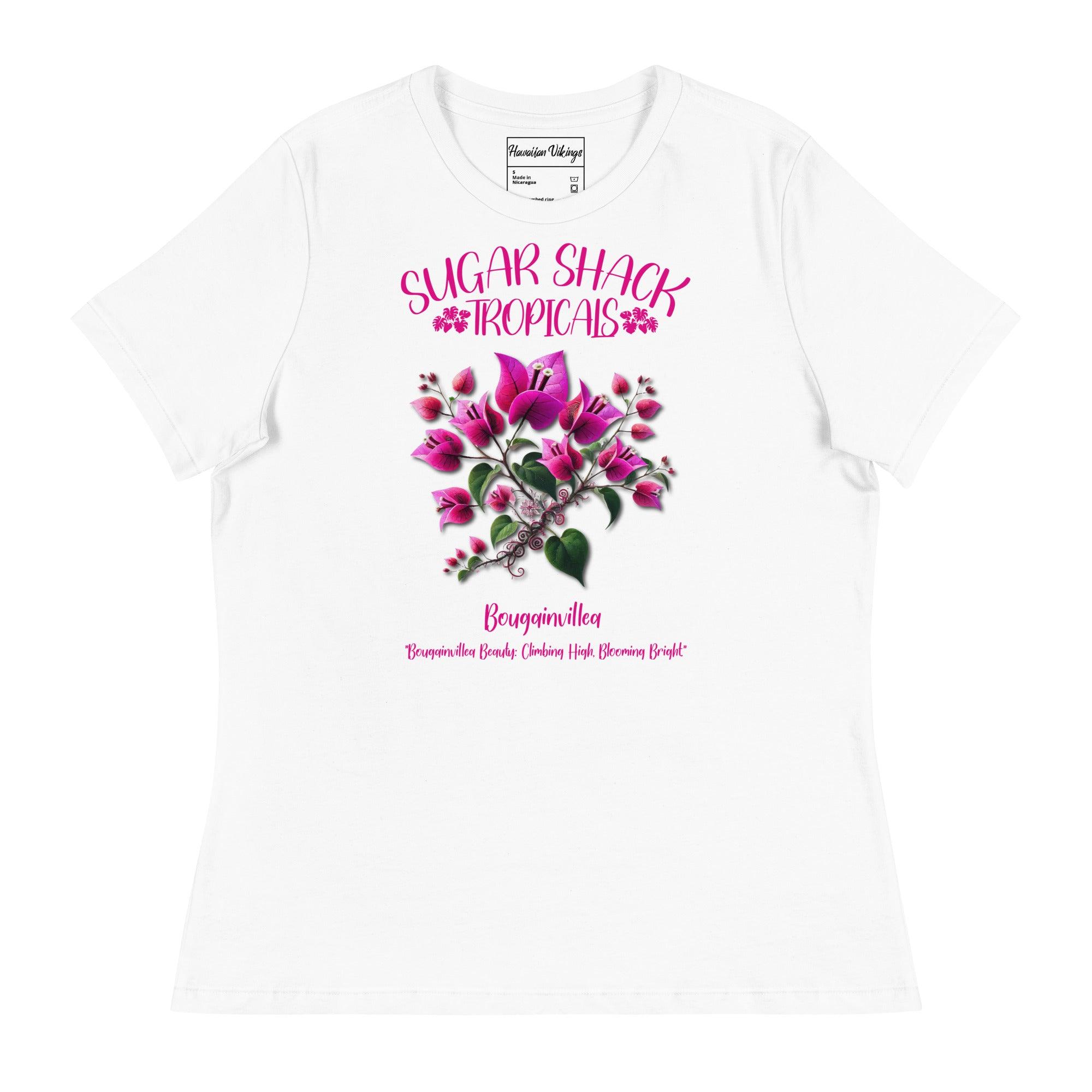 Bougainvillea Women's Relaxed T-Shirt - Hawaiian Vikings