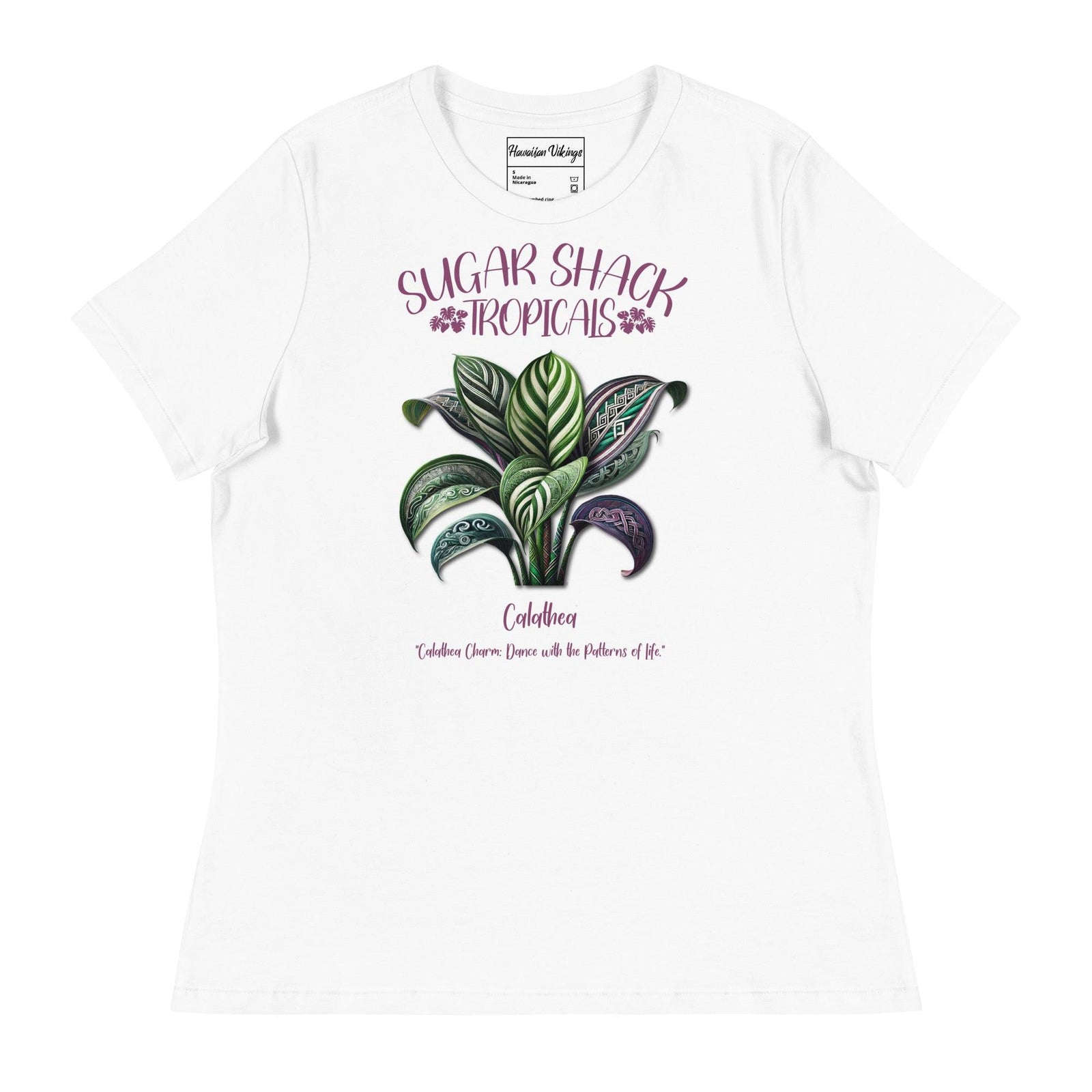 Calathea Women's Relaxed T-Shirt - Hawaiian Vikings