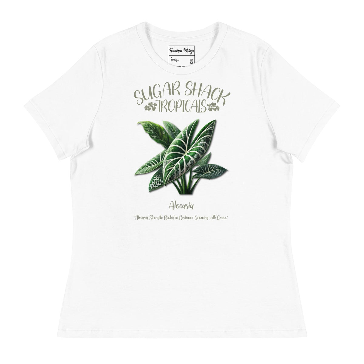 Alocasia Women&#39;s Relaxed T-Shirt - Hawaiian Vikings