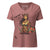 I'm Not Cute, I'm Fierce Women’s Relaxed V-Neck T-Shirt - Hawaiian Vikings