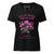 Bougainvillea Women’s relaxed v-neck t-shirt - Hawaiian Vikings