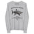 Great White Shark Youth Long Sleeve Tee - Hawaiian Vikings
