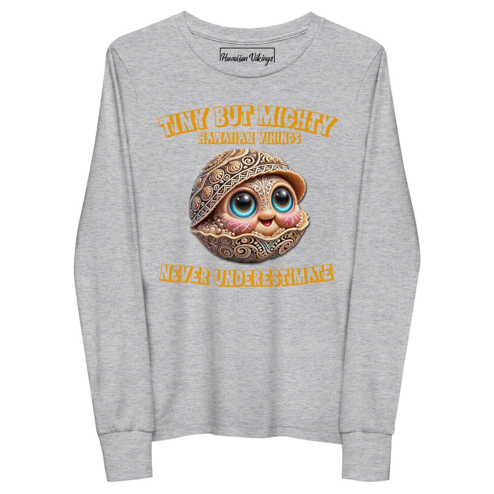 Never Underestimate Youth long sleeve tee - Hawaiian Vikings