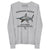 Scalloped Hammerhead Shark Youth Long Sleeve Tee - Hawaiian Vikings