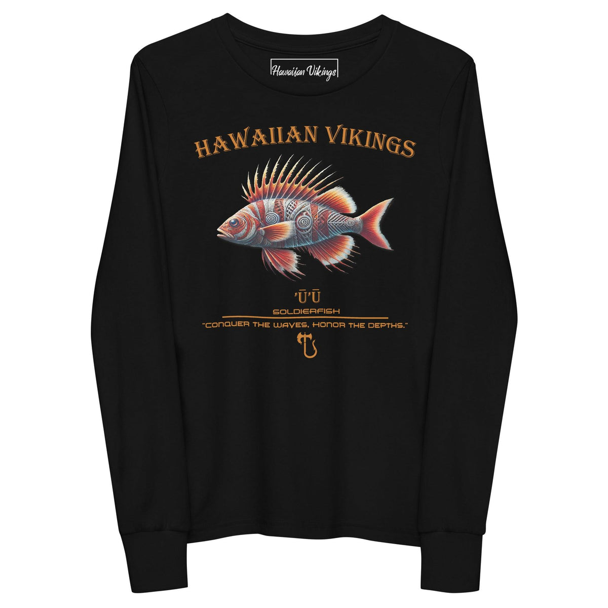 Soldierfish Youth Long Sleeve Tee - Hawaiian Vikings