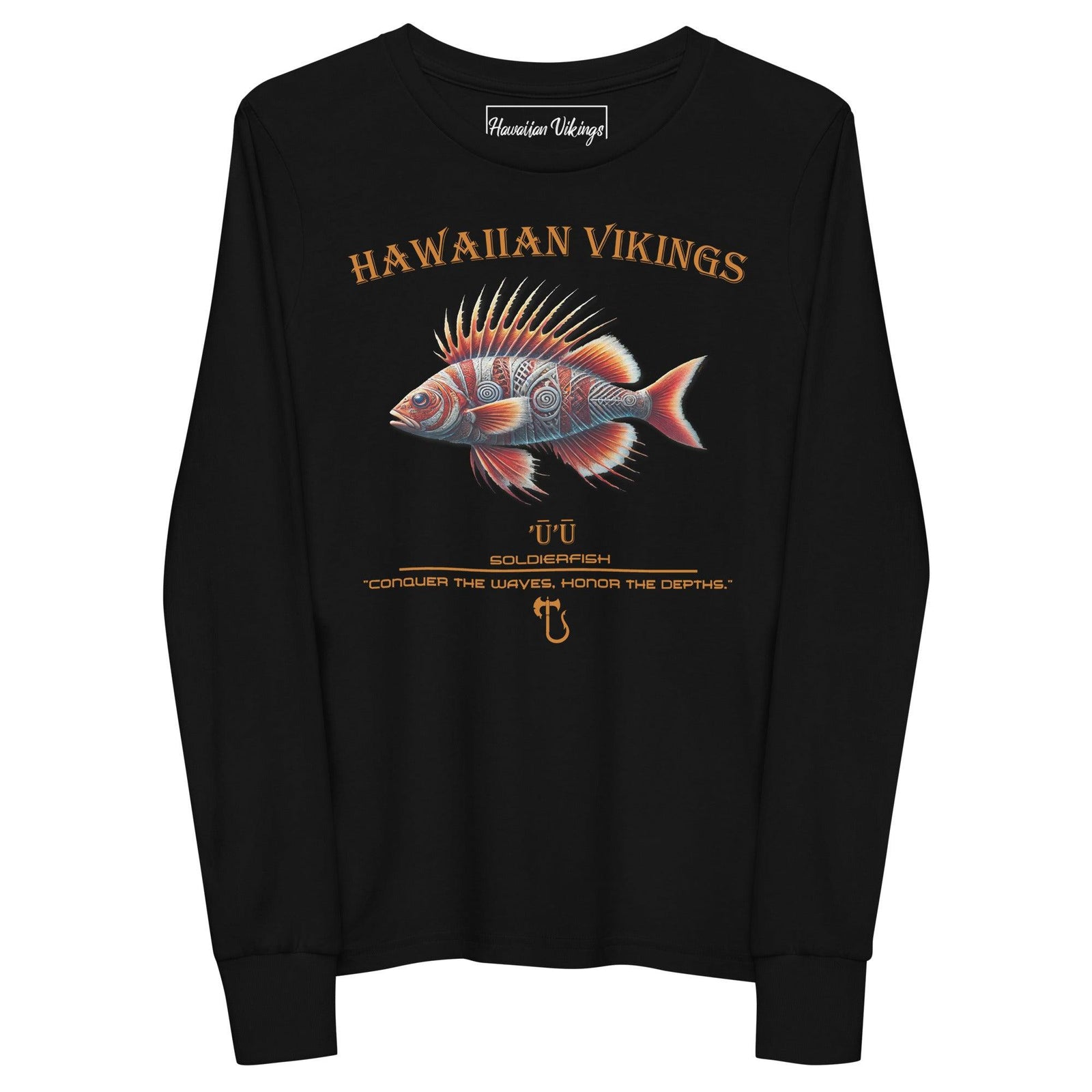 Soldierfish Youth Long Sleeve Tee - Hawaiian Vikings