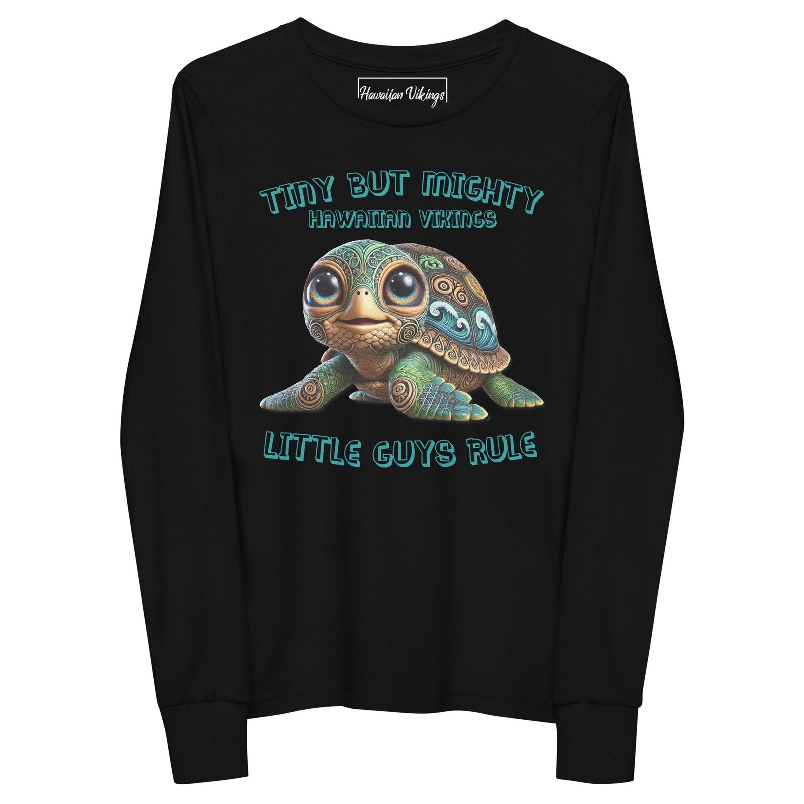 Little Guys Rule Youth long sleeve tee - Hawaiian Vikings