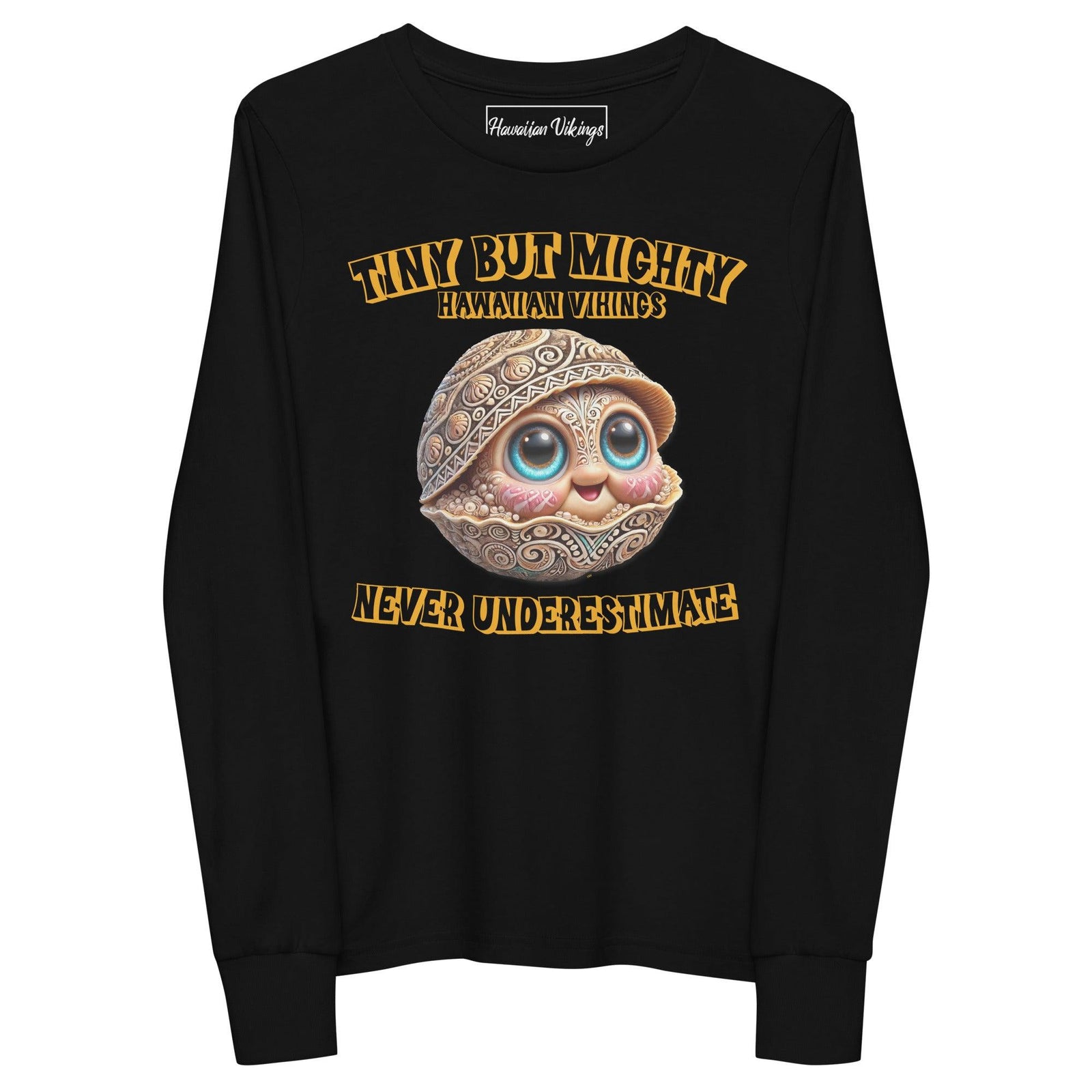 Never Underestimate Youth long sleeve tee - Hawaiian Vikings