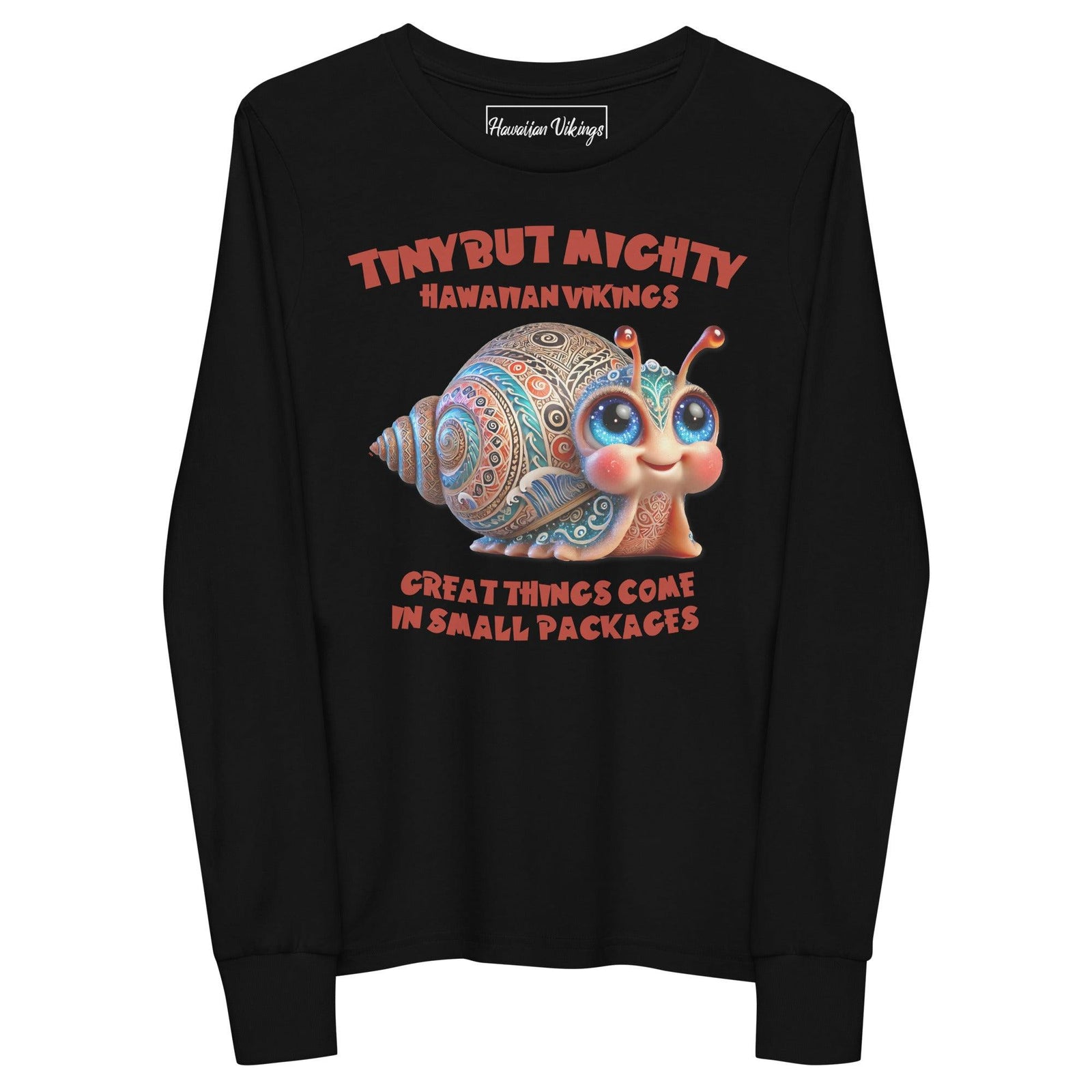 Great Things Come in Small Packages Youth long sleeve tee - Hawaiian Vikings