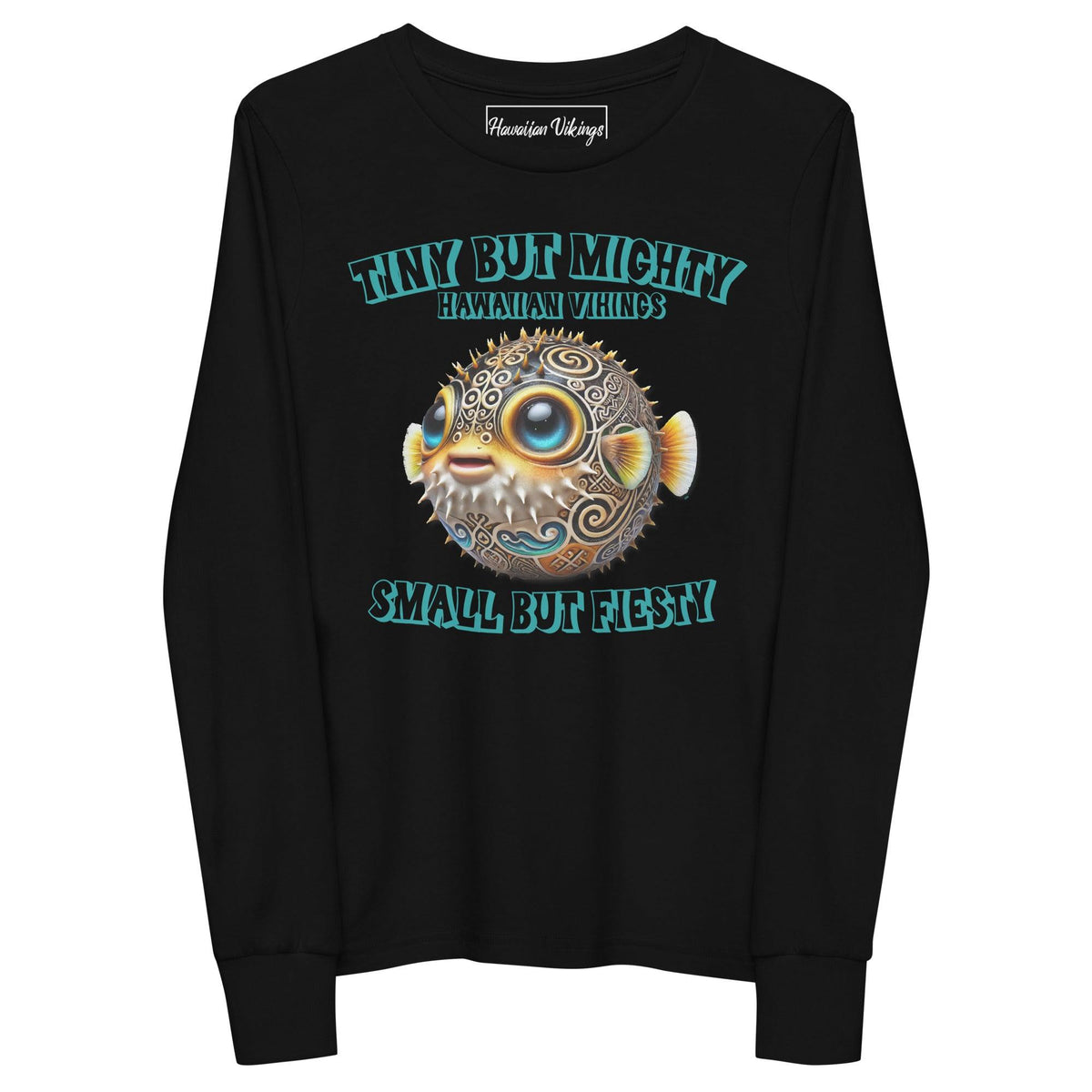 Small but Feisty Youth long sleeve tee - Hawaiian Vikings
