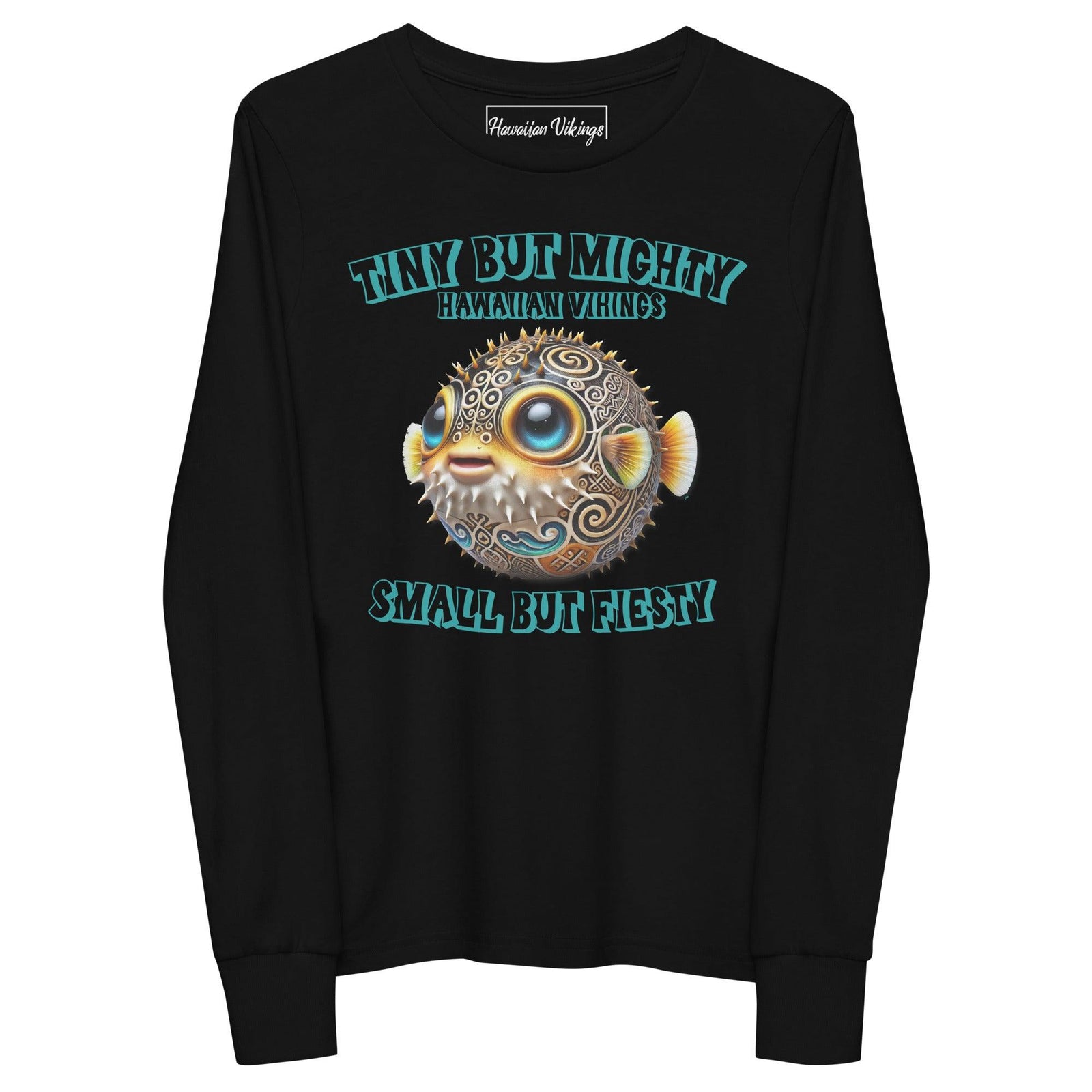 Small but Feisty Youth long sleeve tee - Hawaiian Vikings