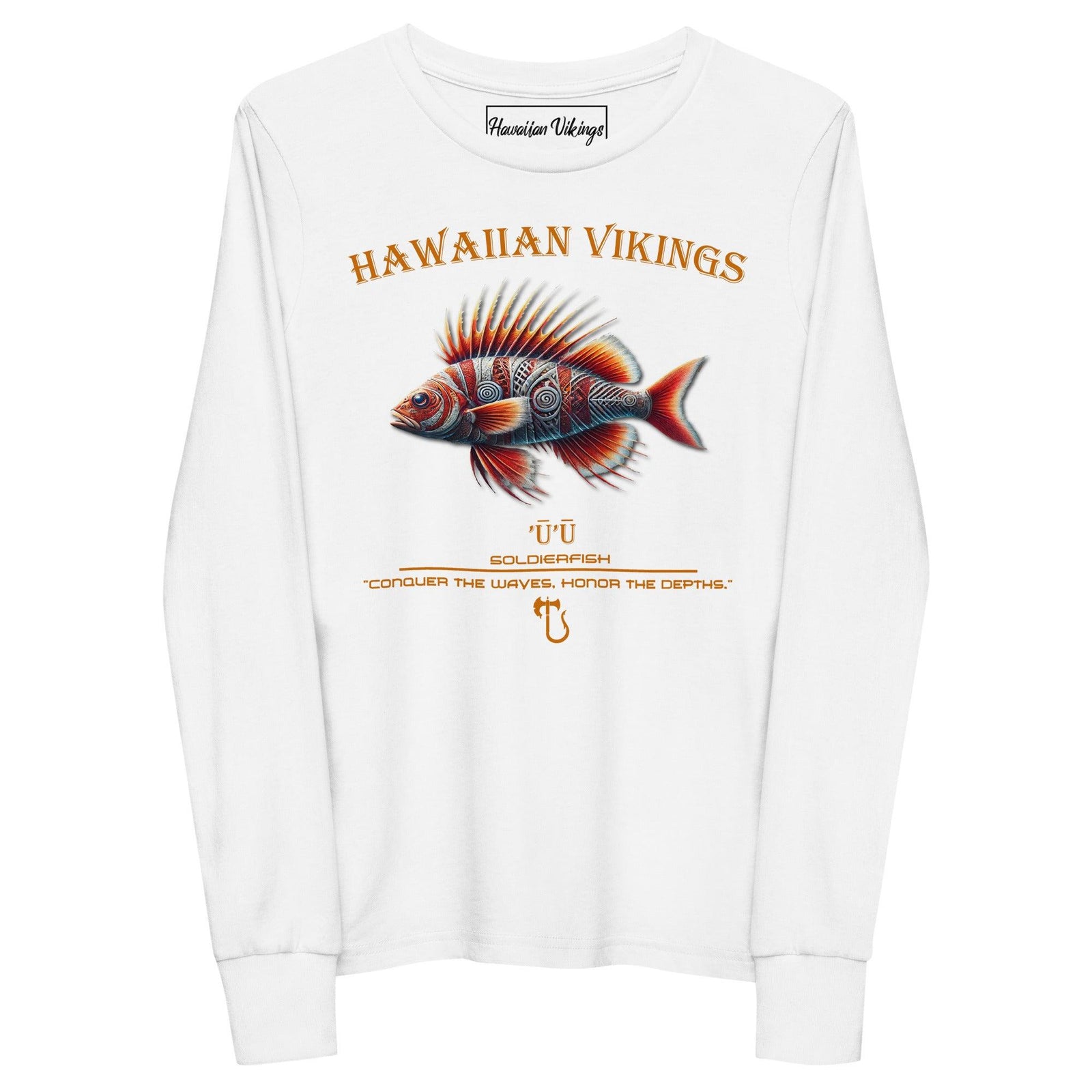 Soldierfish Youth Long Sleeve Tee - Hawaiian Vikings