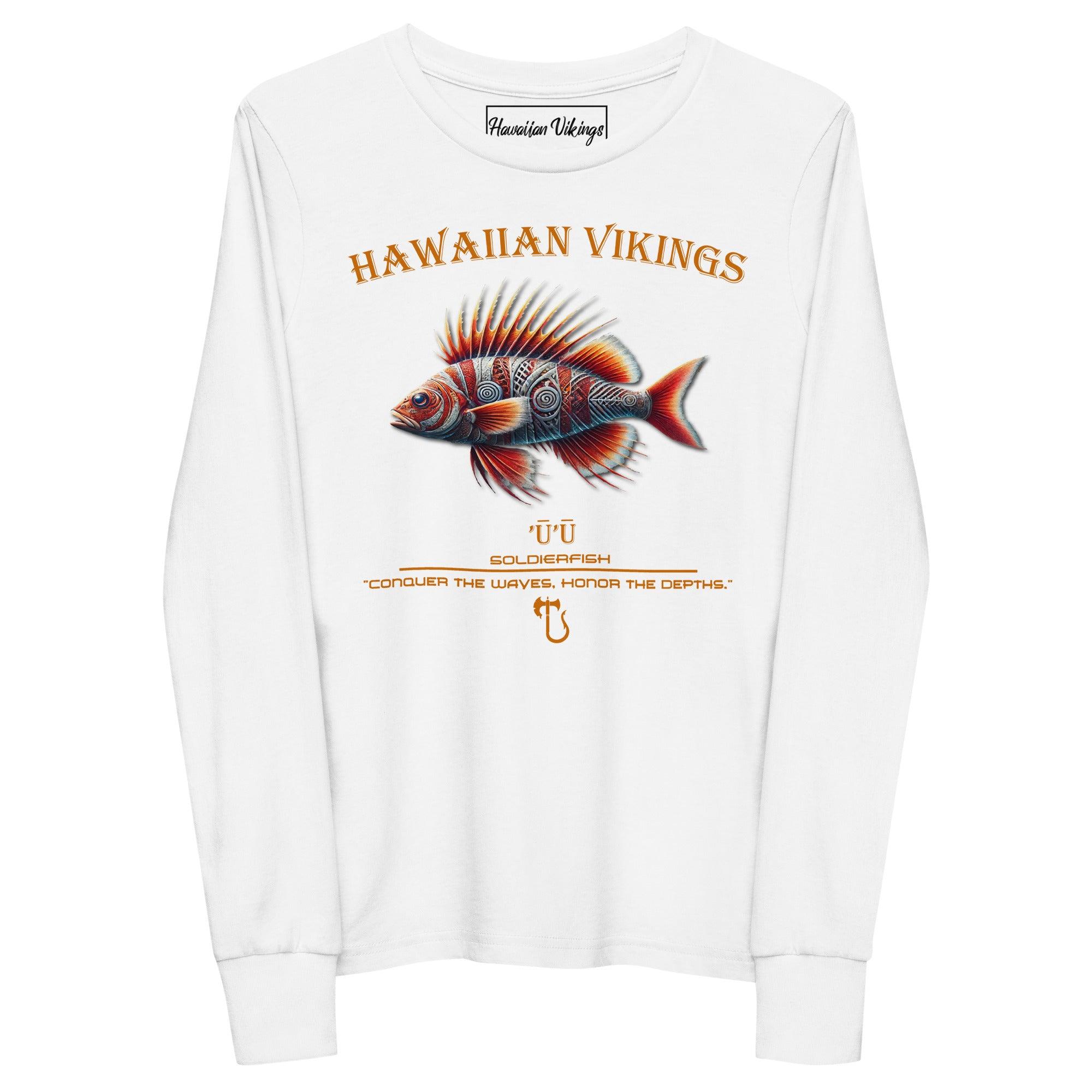 Soldierfish Youth Long Sleeve Tee - Hawaiian Vikings