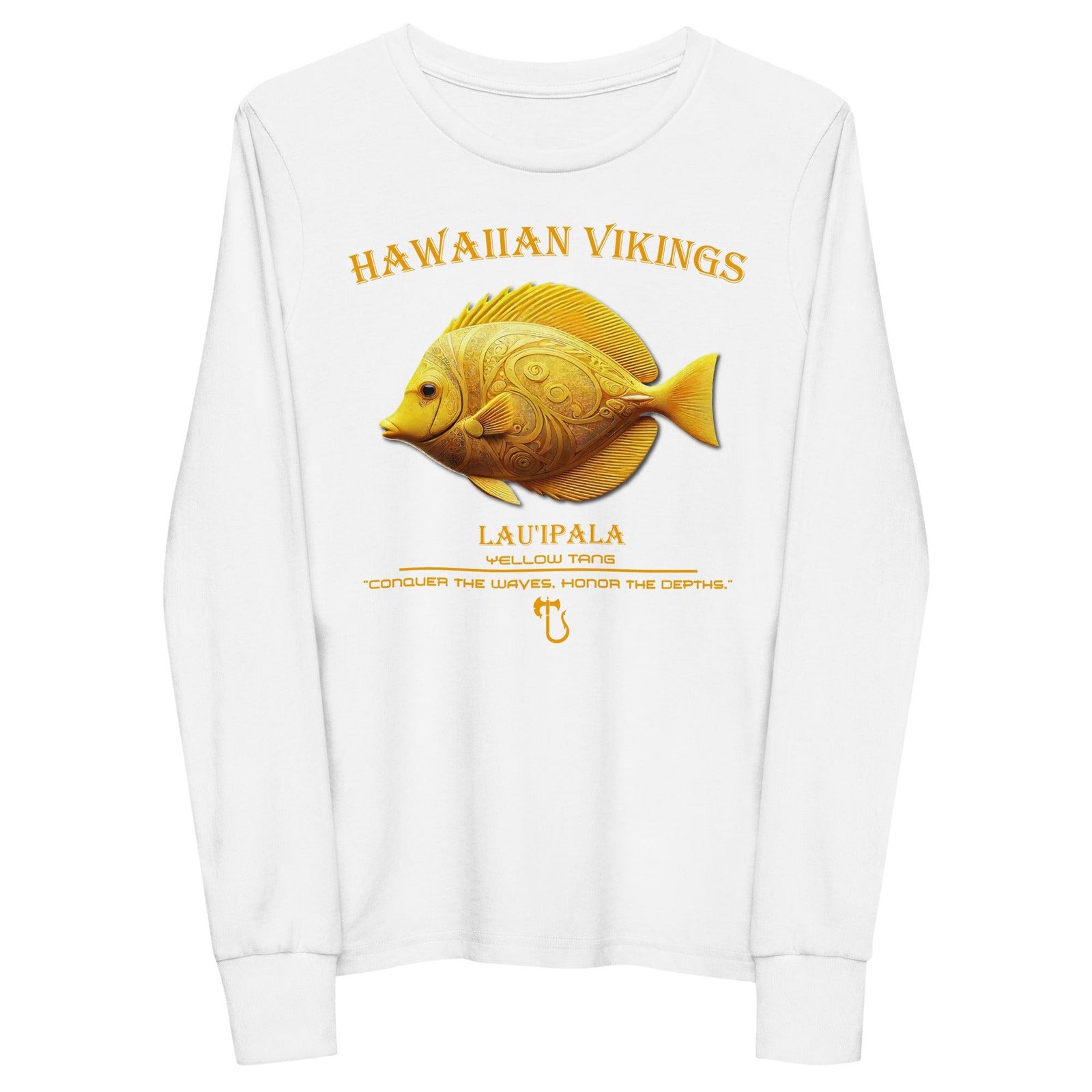 Yellow Tang Youth Long Sleeve Tee - Hawaiian Vikings