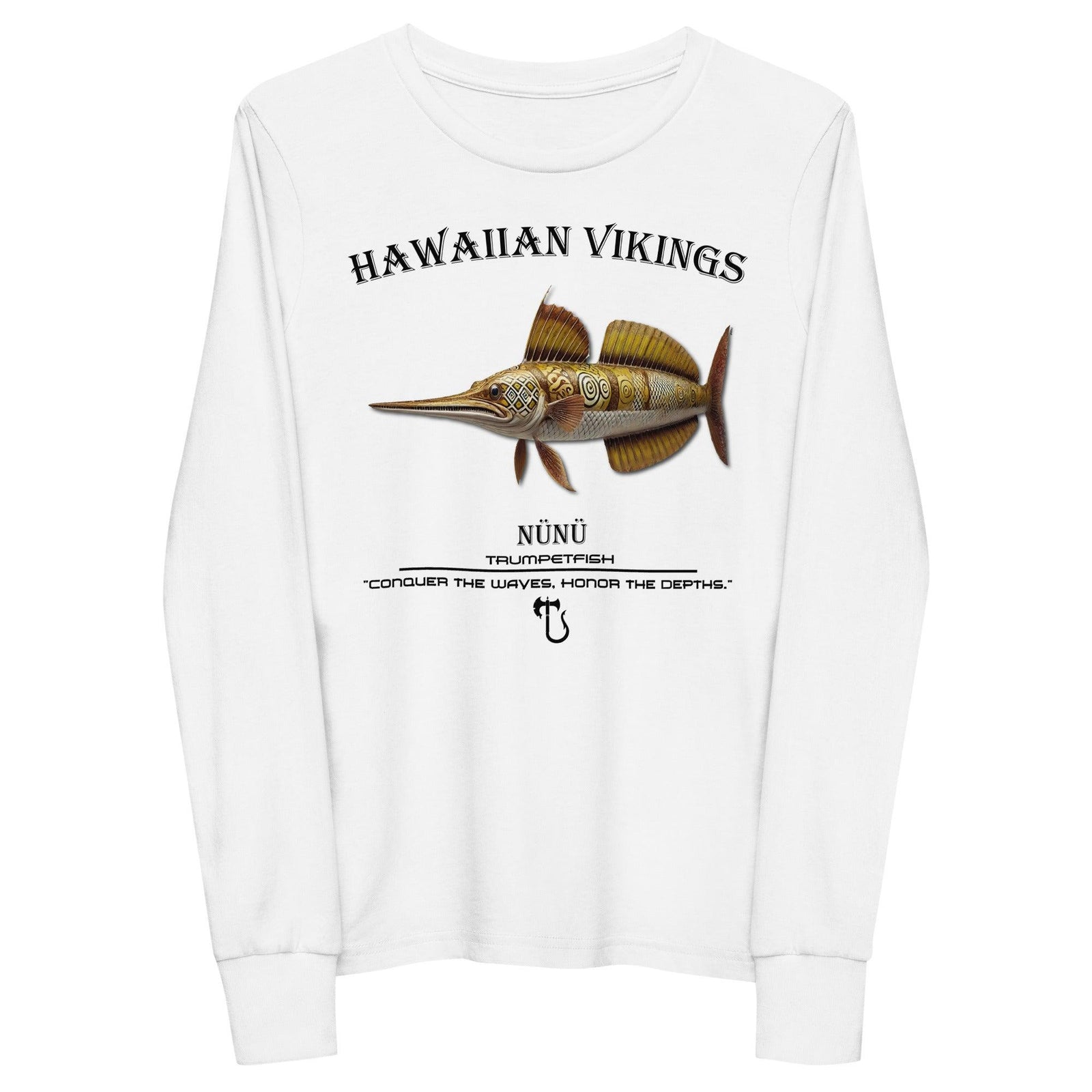 Trumpetfish Youth Long Sleeve Tee - Hawaiian Vikings
