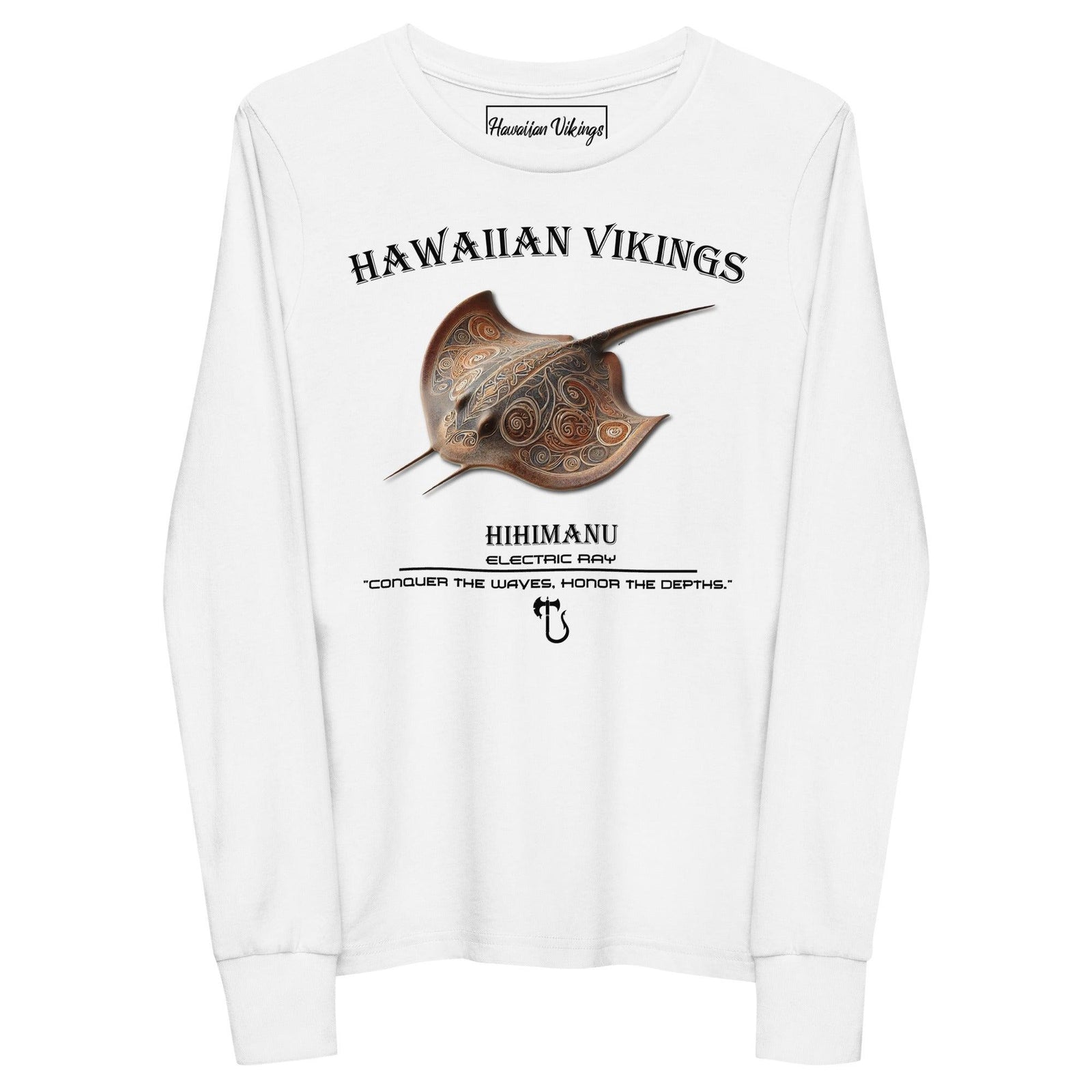 Electric Ray Youth Long Sleeve Tee - Hawaiian Vikings
