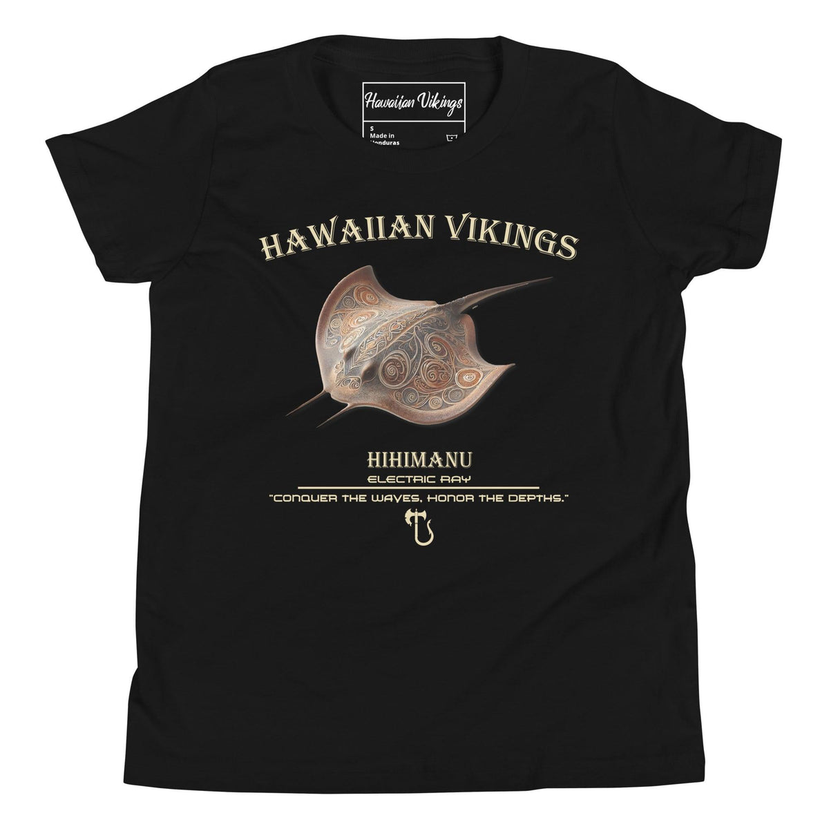 Electric Ray Youth Short Sleeve T-Shirt - Hawaiian Vikings
