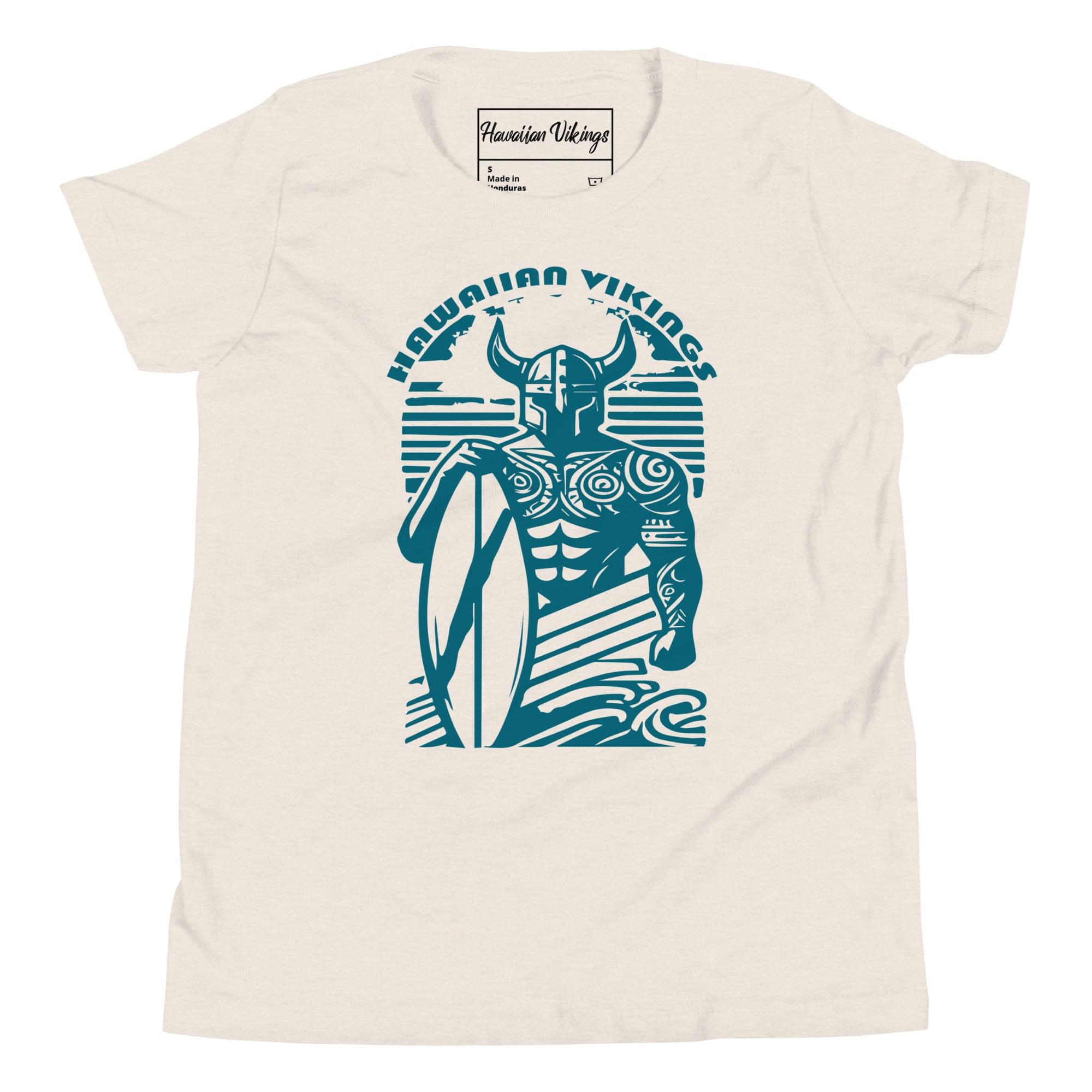 Viking Surfer Youth Short Sleeve T-Shirt - Hawaiian Vikings