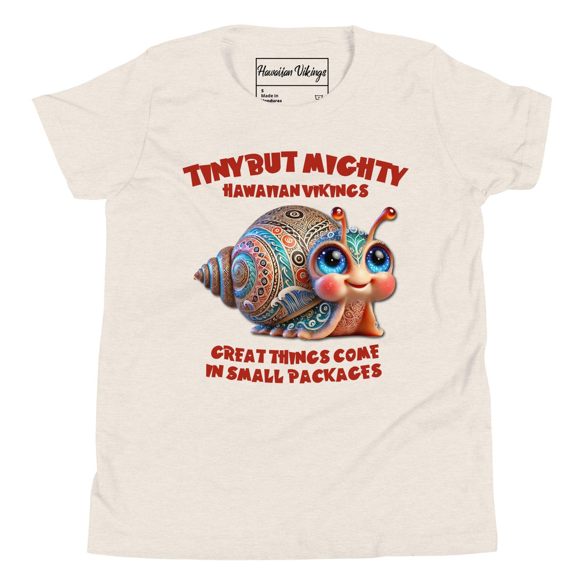 Great Things Come in Small Packages Youth Short Sleeve T-Shirt - Hawaiian Vikings