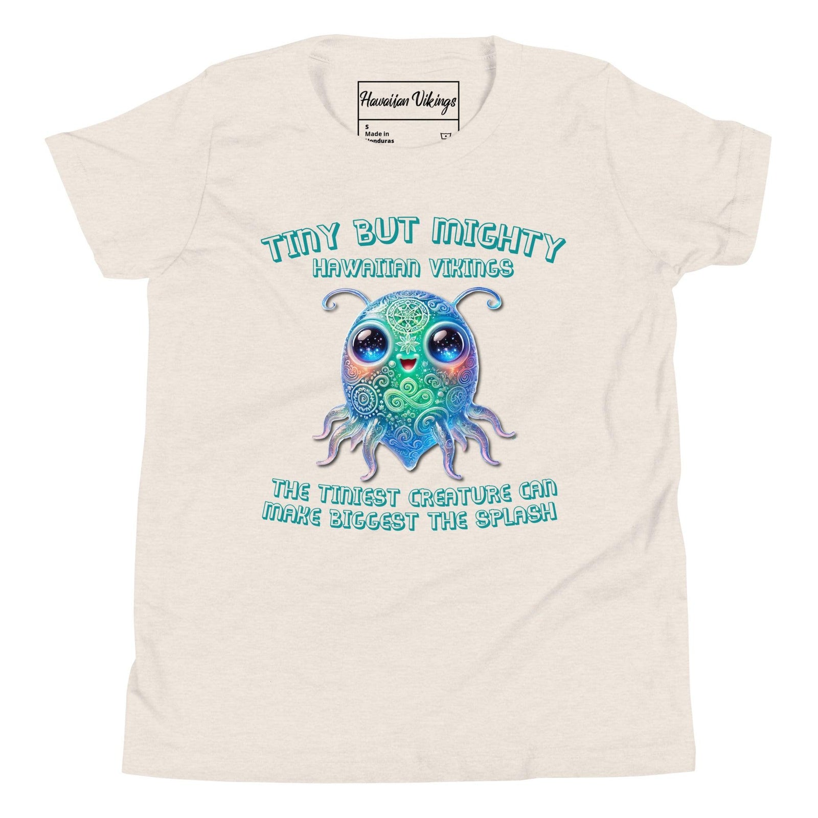 The Tiniest Creatures Can Make the Biggest Splash Youth Short Sleeve T-Shirt - Hawaiian Vikings
