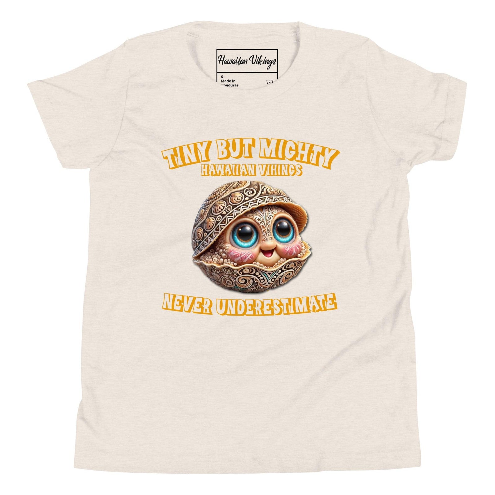 Never Underestimate Youth Short Sleeve T-Shirt - Hawaiian Vikings